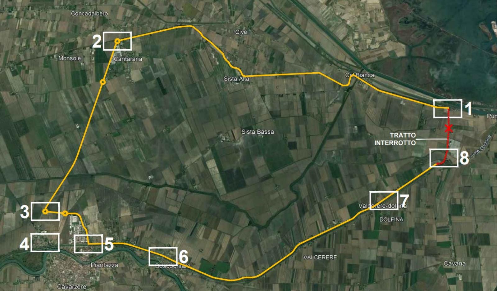 Lavori al ponte: chiude la provinciale Gorzone