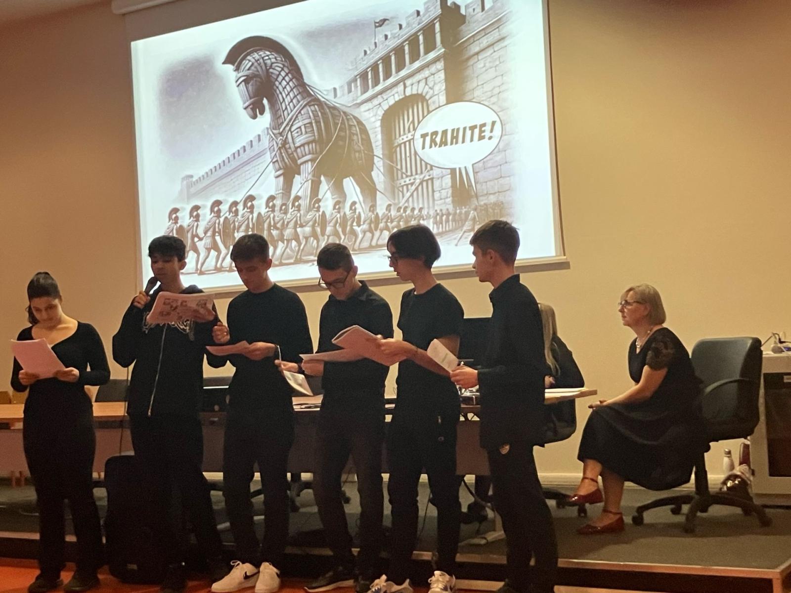 Il mondo antico rivive al Liceo Veronese 