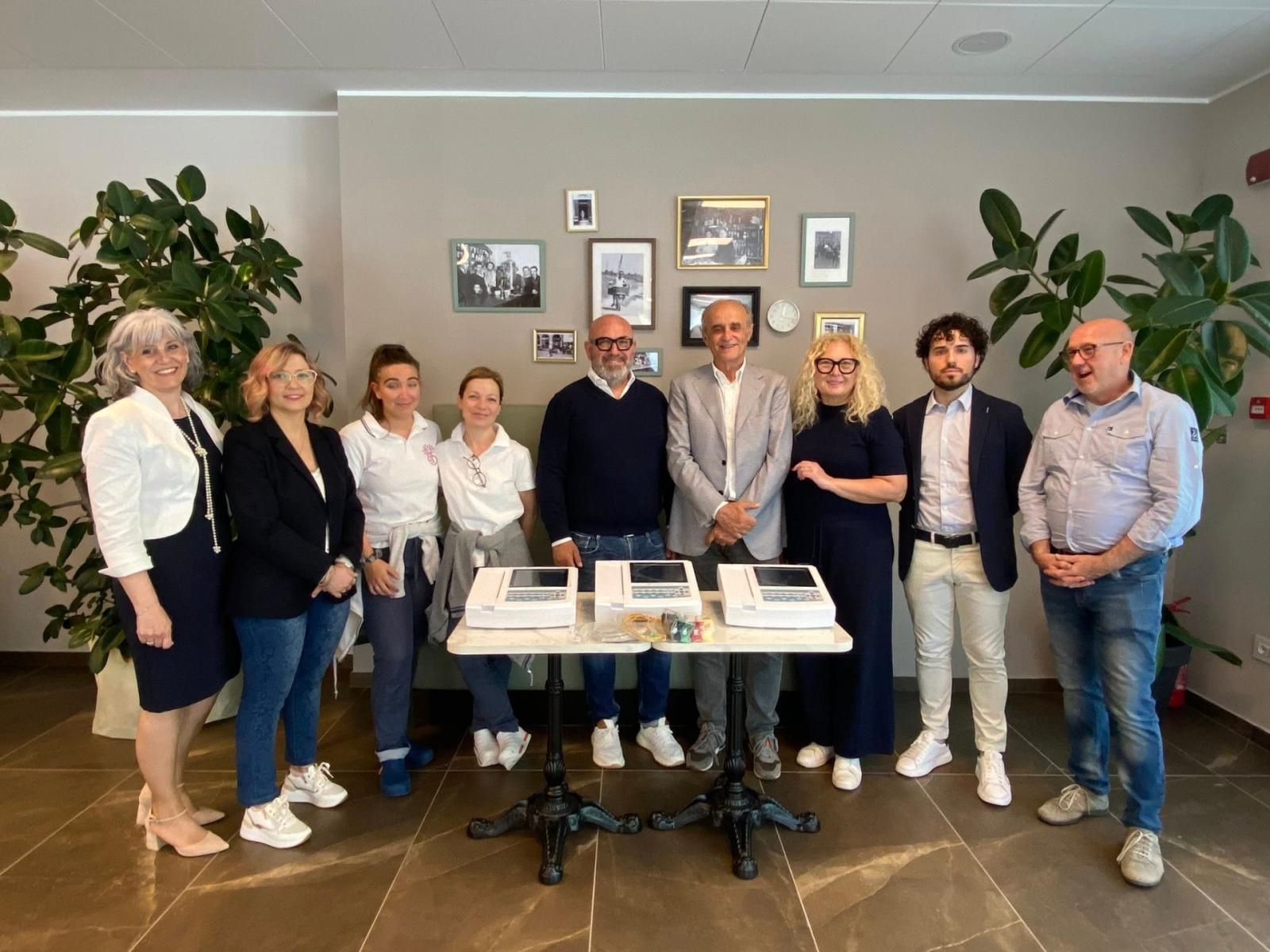 Tre elettrocardiografi per l&rsquo;Ipab