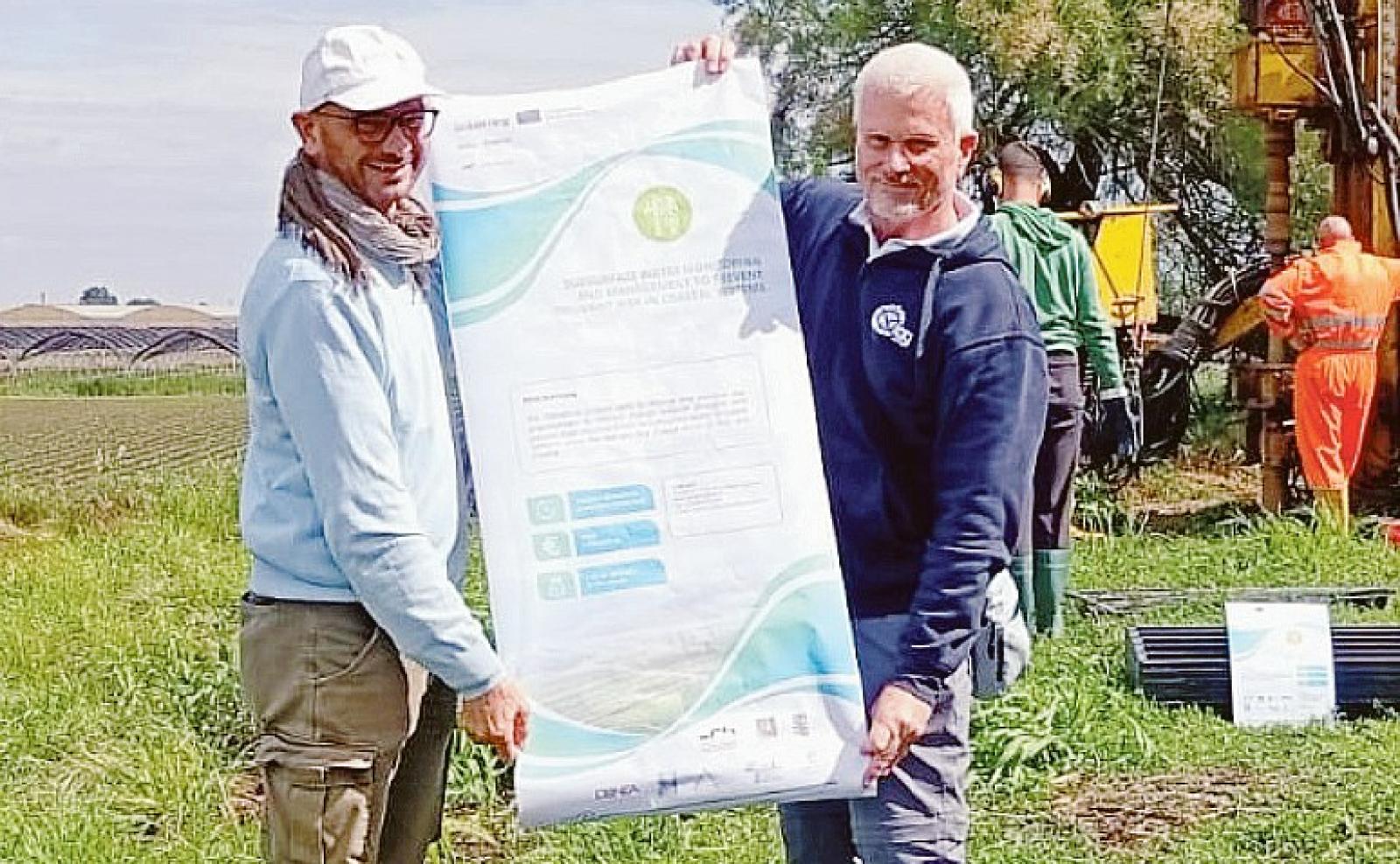 Una barriera naturale contro il sale