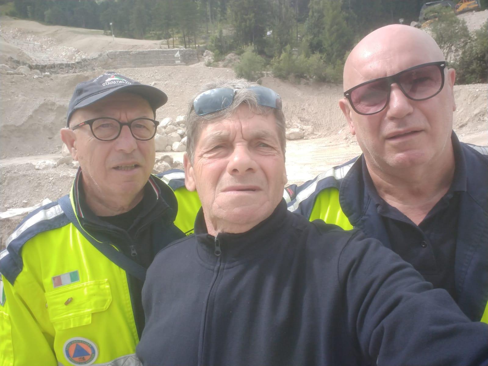 Gli angeli gialli in Cadore