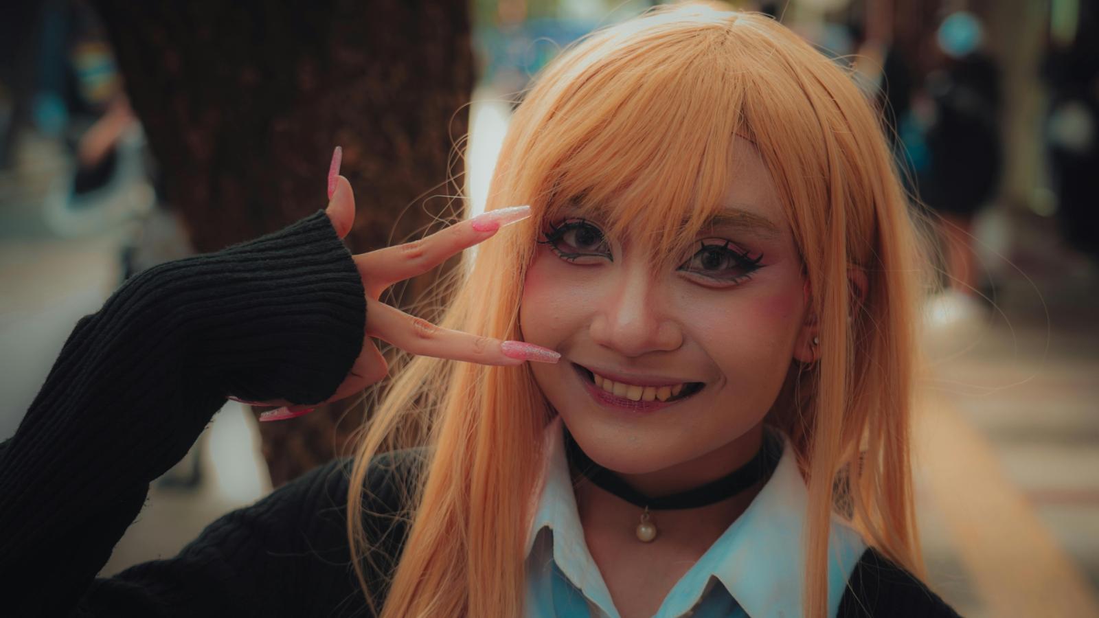 I cosplayer accendono la notte