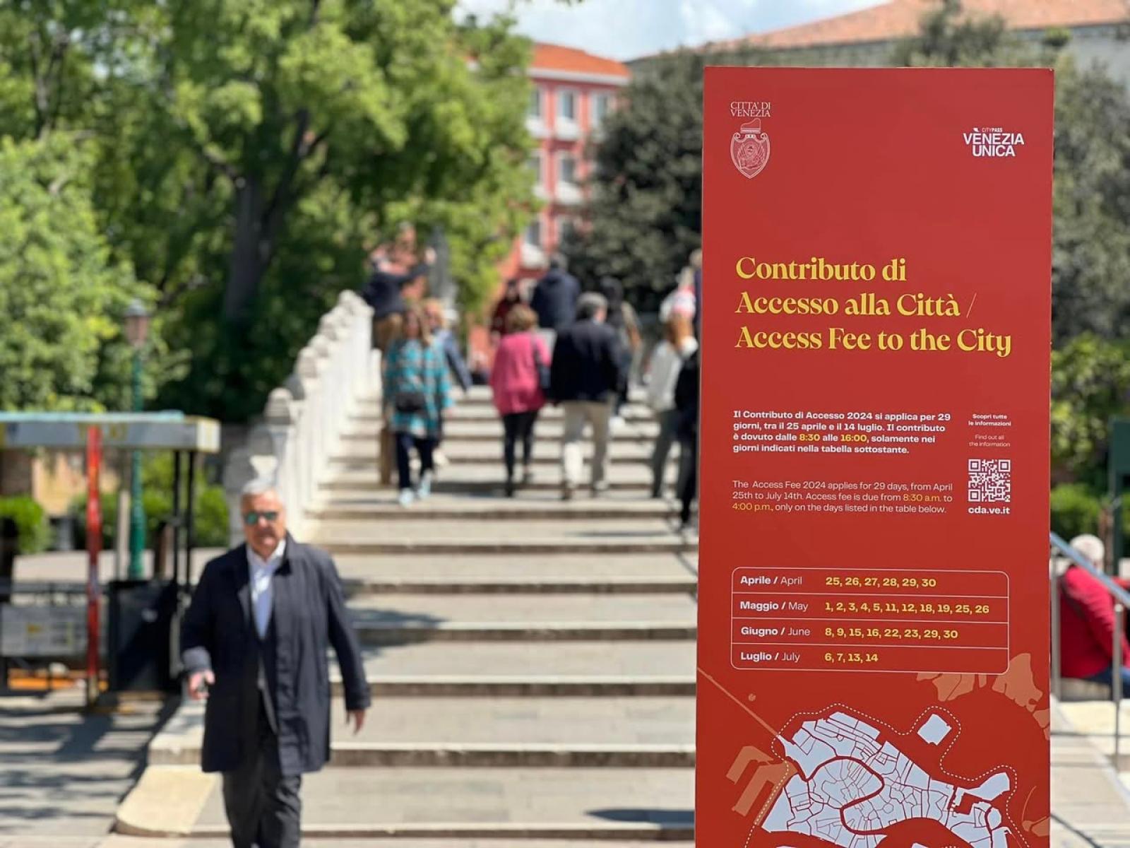 Venezia allunga il ticket d&rsquo;ingresso: