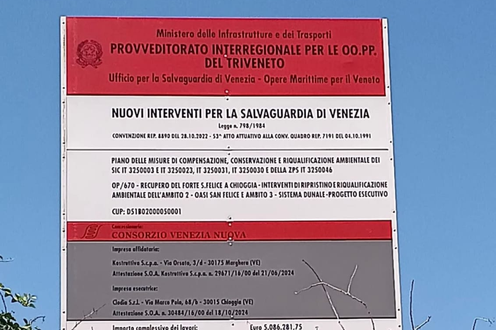 San Felice, ombre sui costi