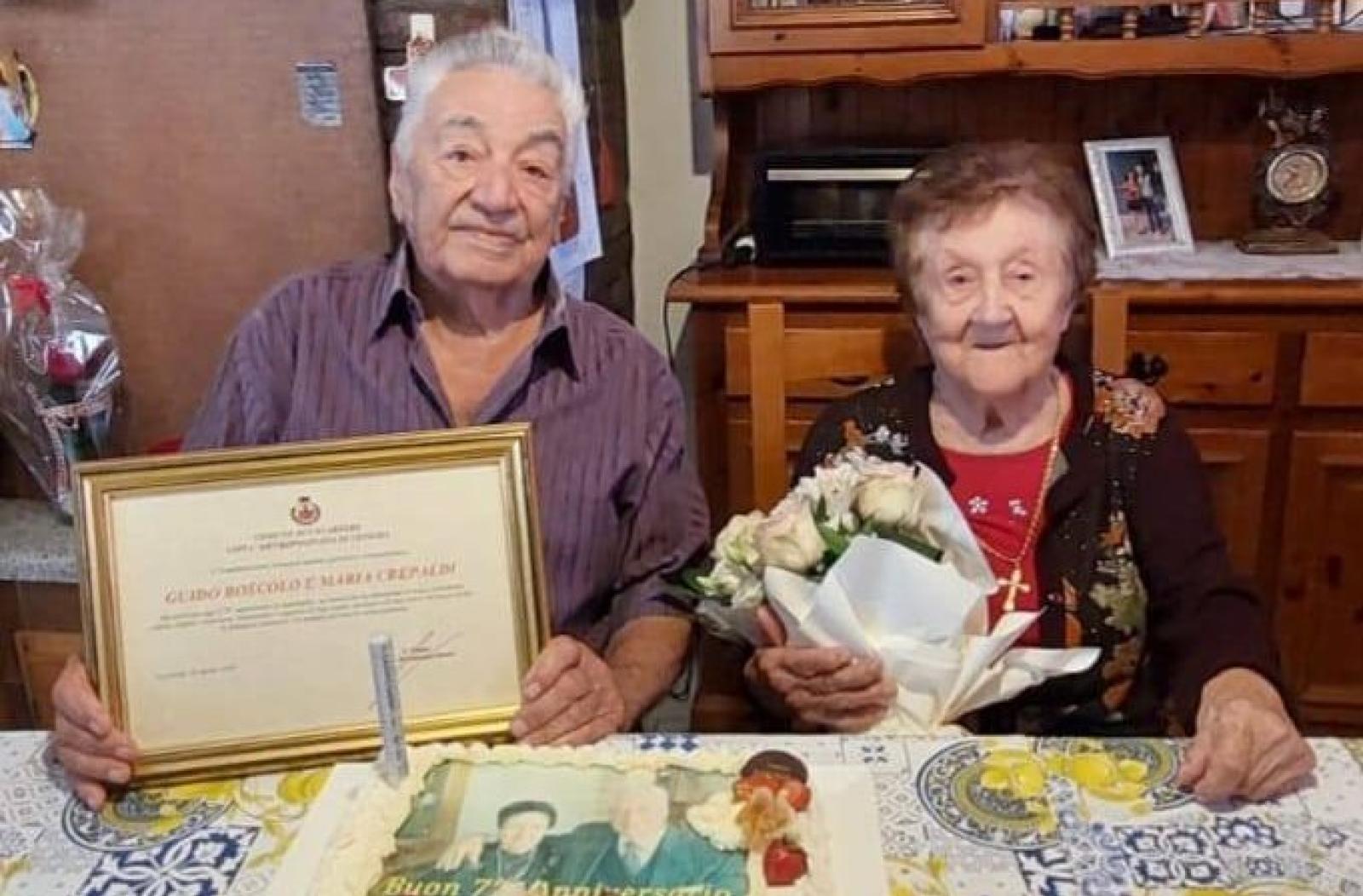 72 anni di vero grande amore