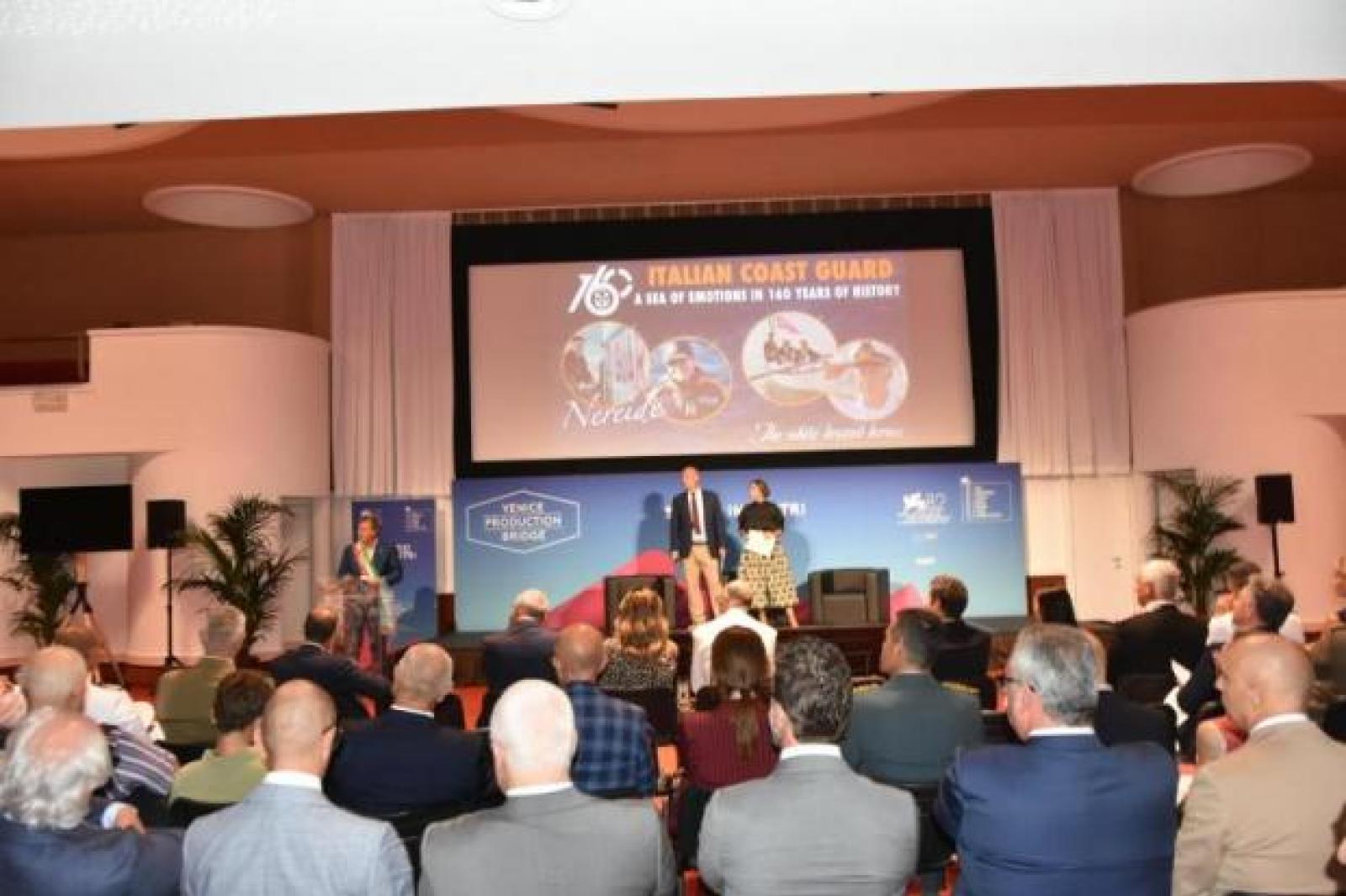 La mostra del cinema celebra i 160 anni della Guardia Costiera