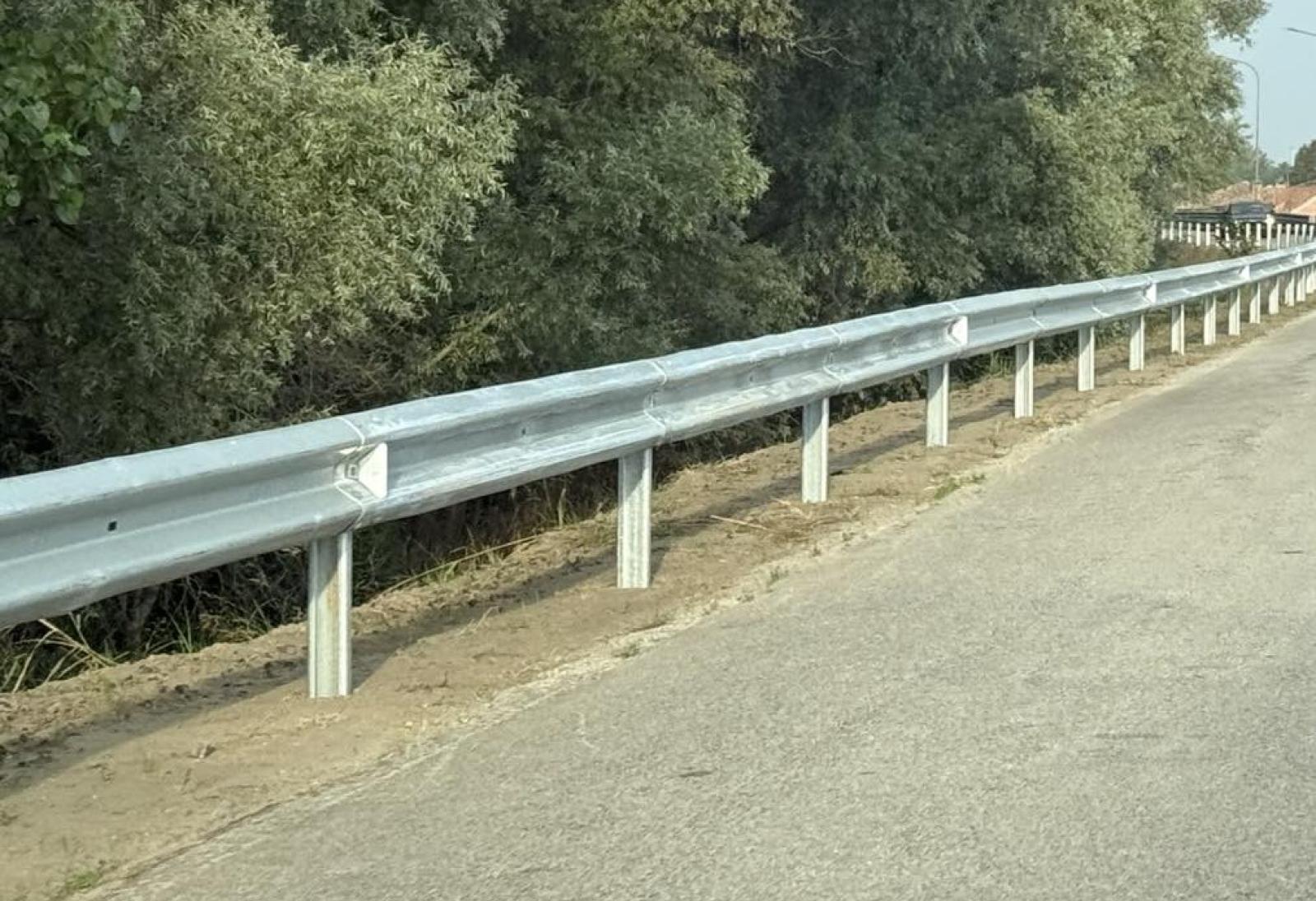 Sam Giuseppe, completato il nuovo guard rail