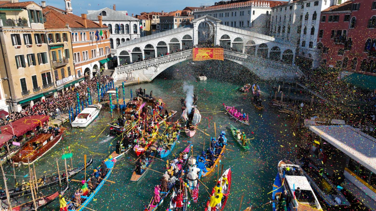 Il Carnevale di Venezia 2026 celebra l&rsquo;anno olimpico