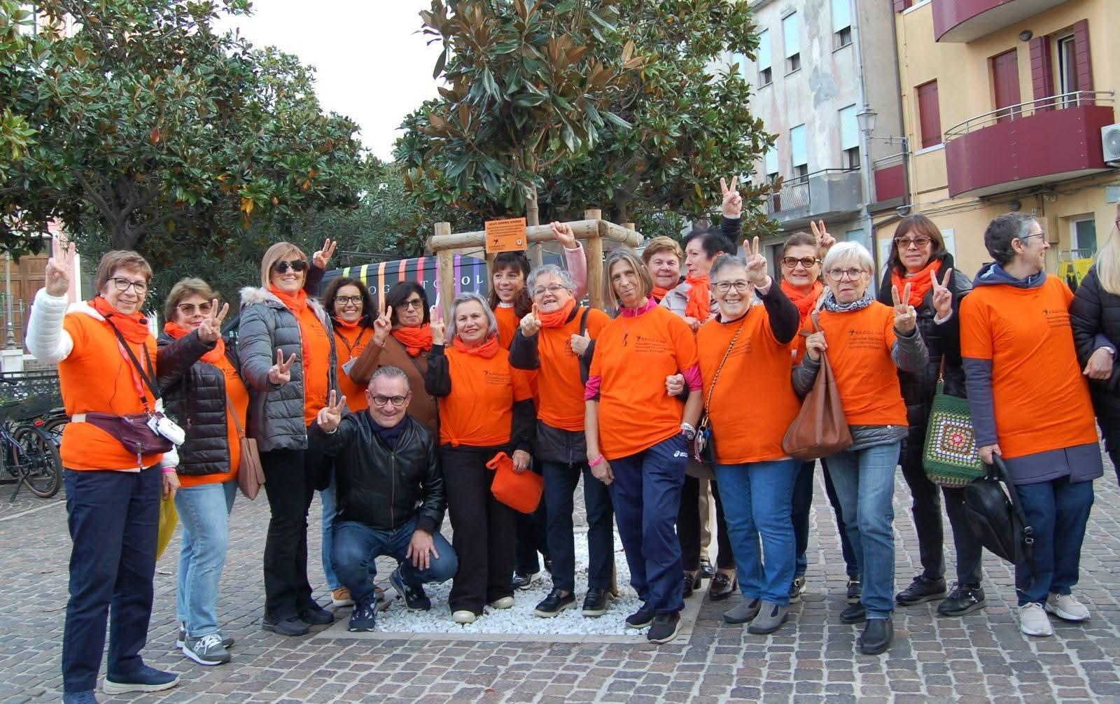 Una targa per le donne Andos