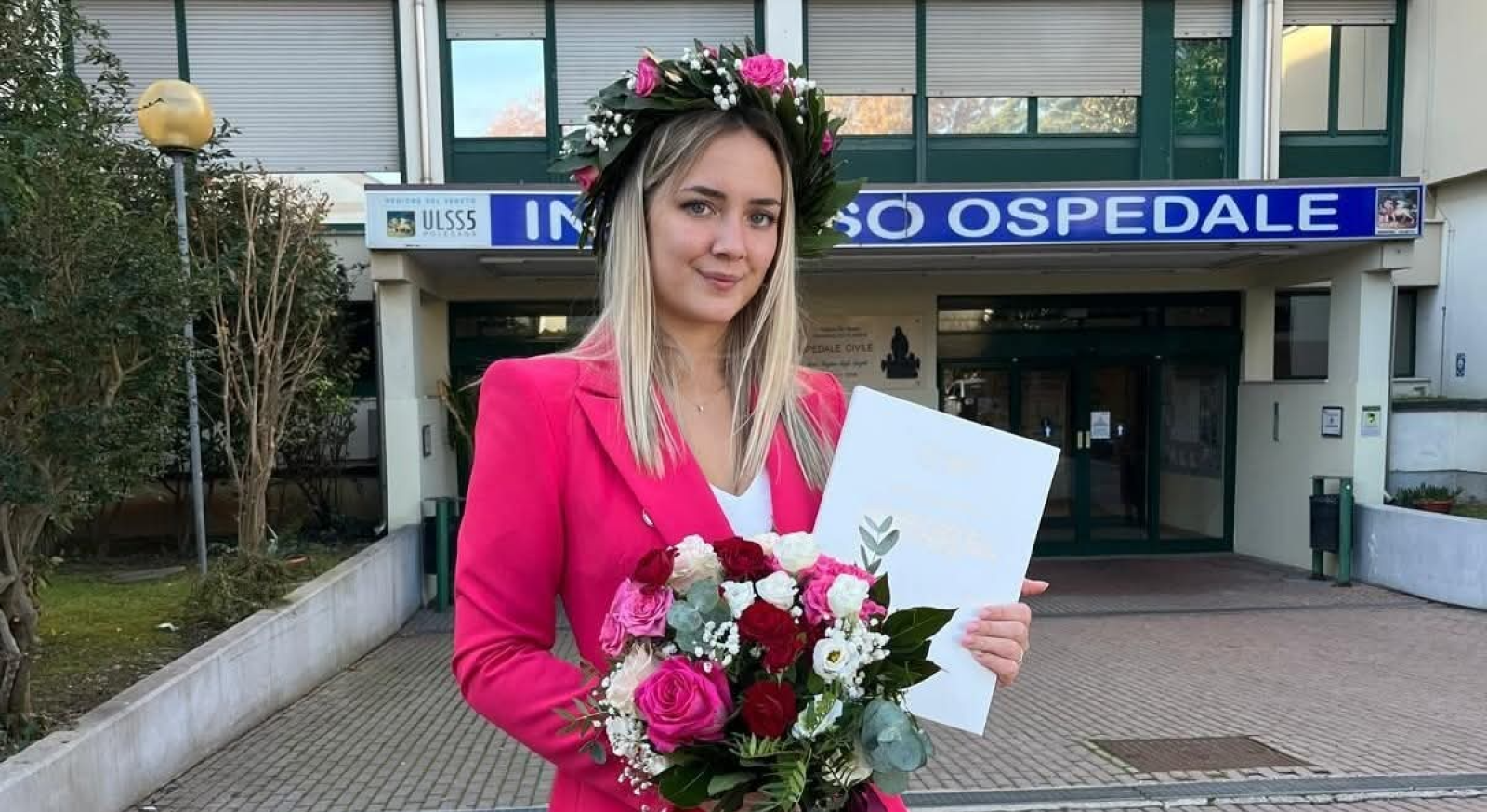 Da giovanissima eroina a dottoressa Asia Salvagno si laurea in Infermieristica