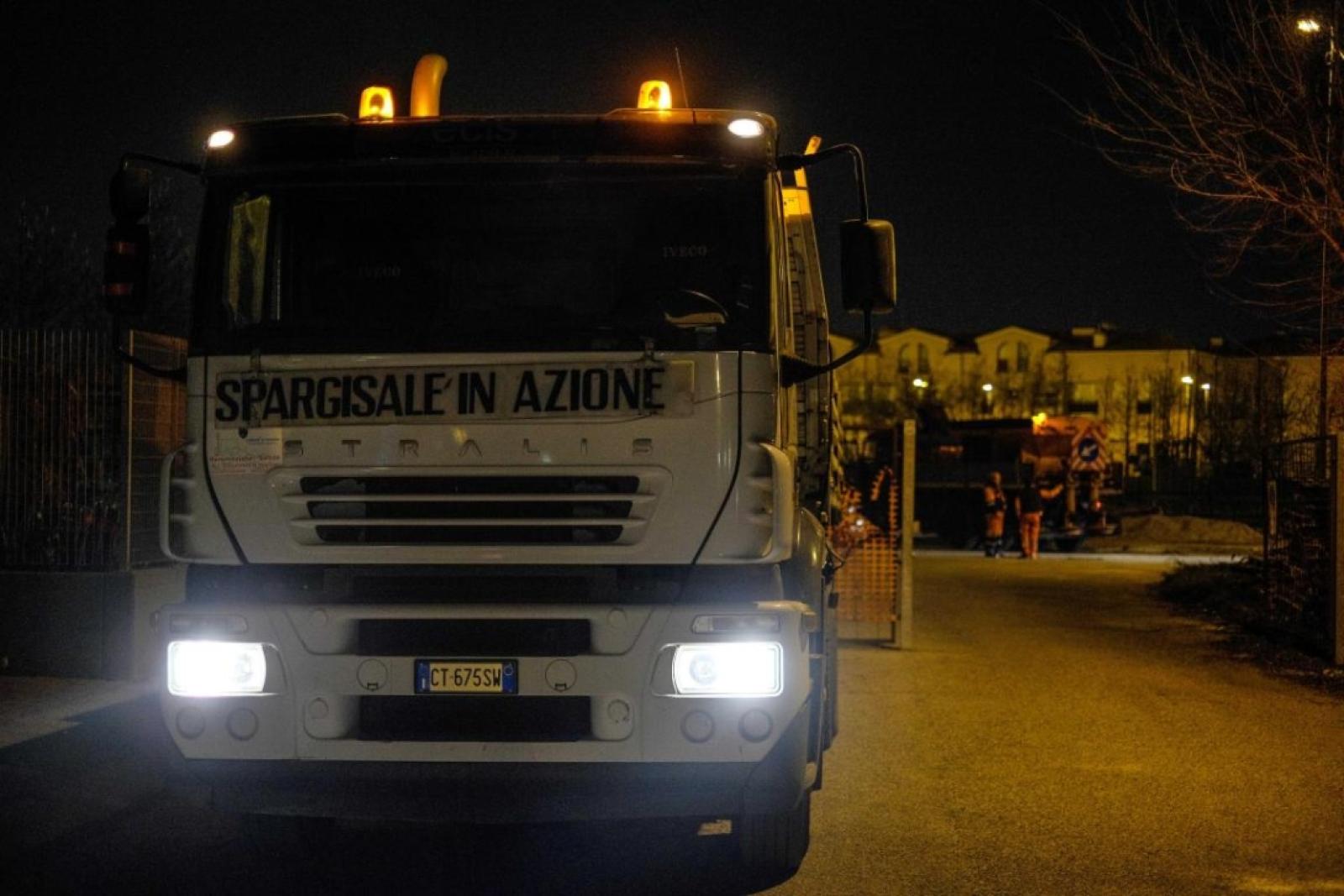 Venezia, questa sera in azione i mezzi spargisale per rischio gelate