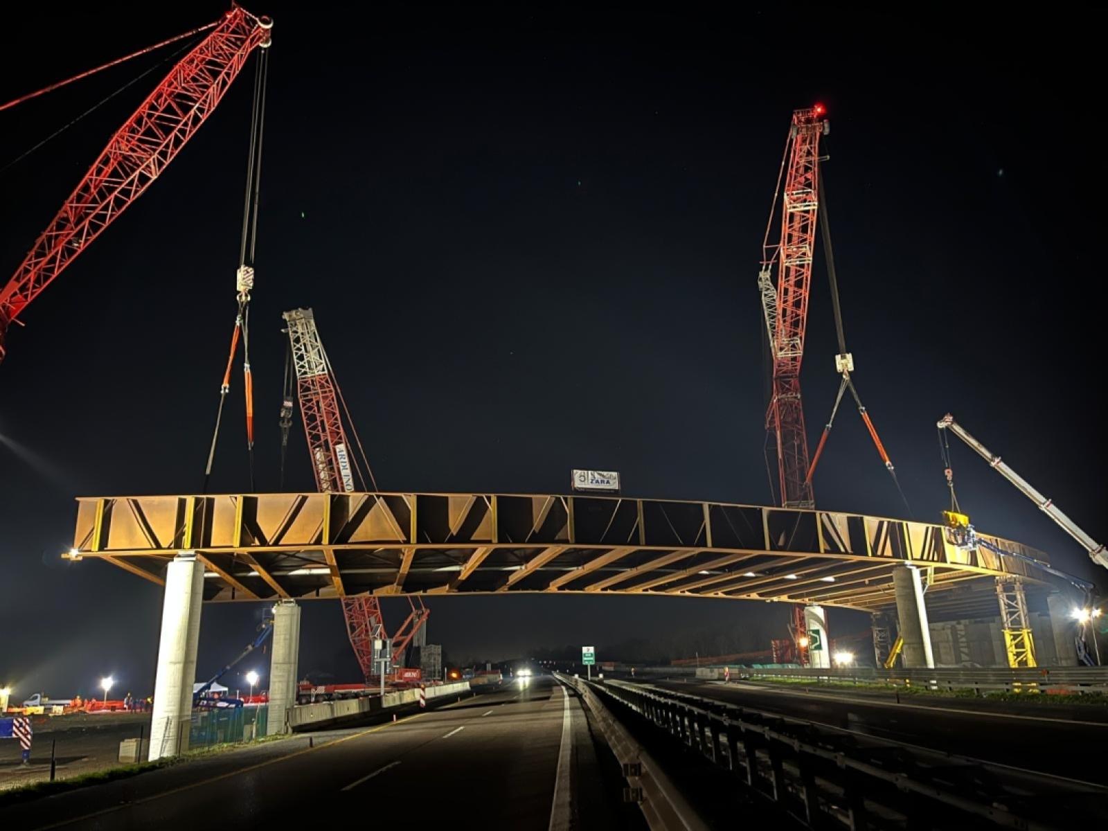 Venezia, completato il varo del viadotto strategico Tessera&ndash;Aeroporto