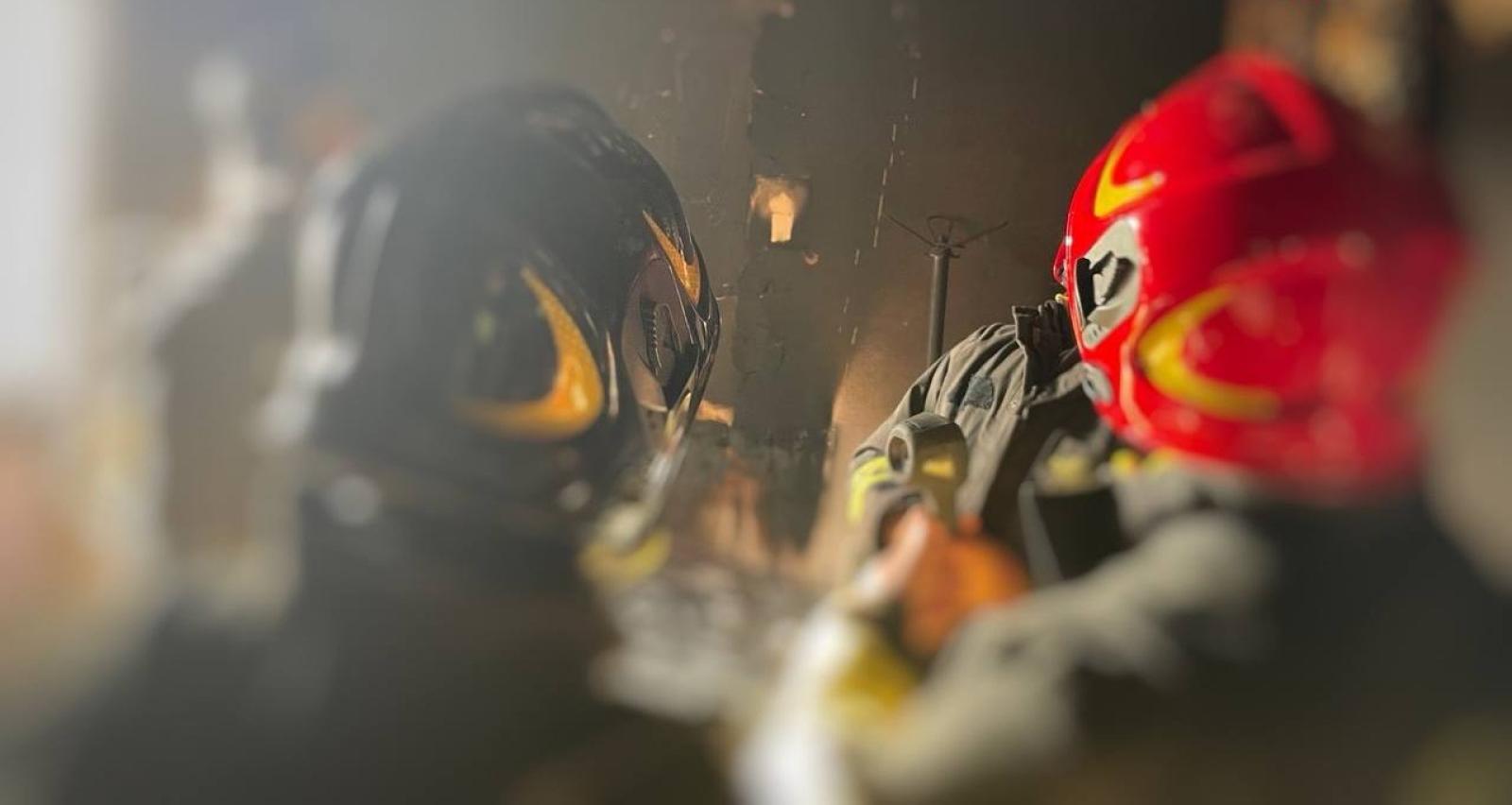 Paura a Noale per un  incendio in un appartamento