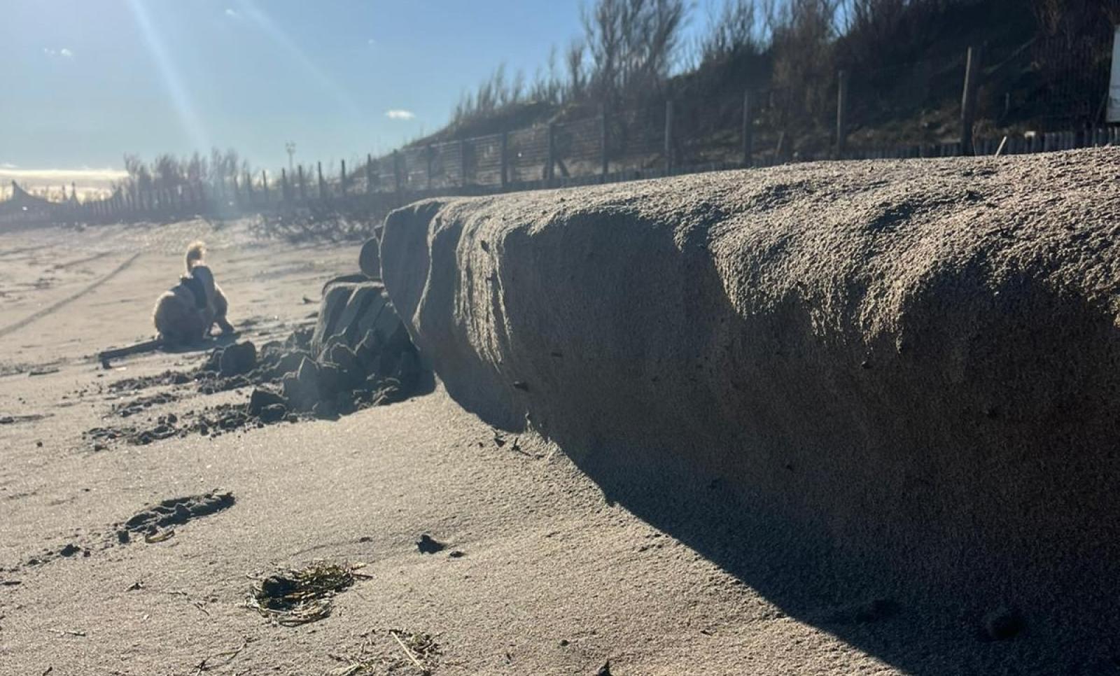La Bora si mangia la spiaggia