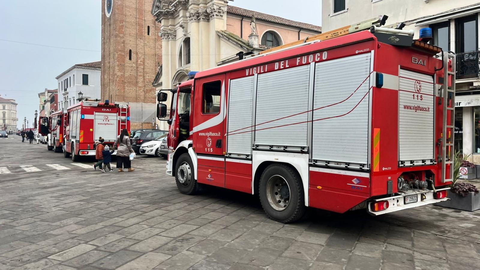 Chioggia, allarme per una fuga di gas in Calle Gabardi