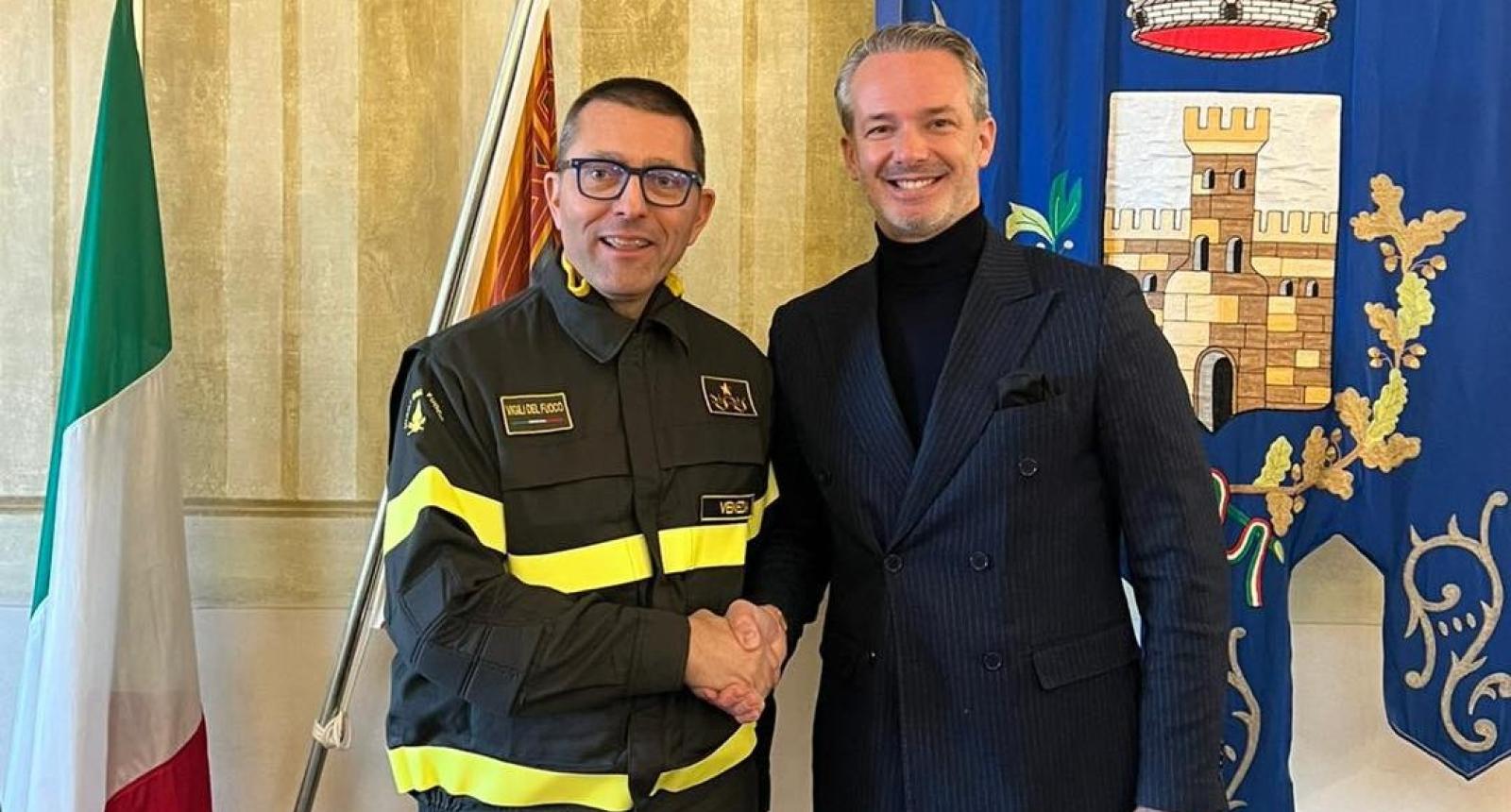 Sicurezza del territorio:  Munari incontra il comandante provinciale