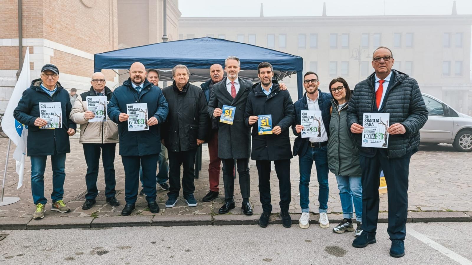 Referendum sulla giustizia: il centrodestra unito sul s&igrave;