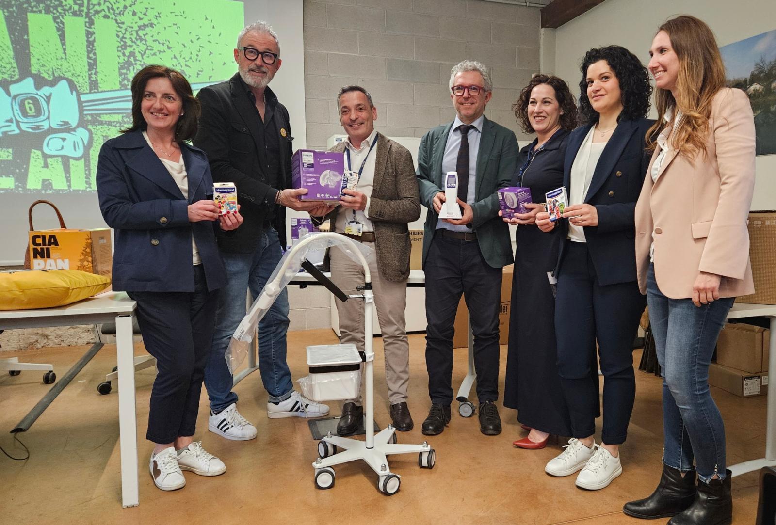 Alla Pediatria un dono fatto davvero con il cuore