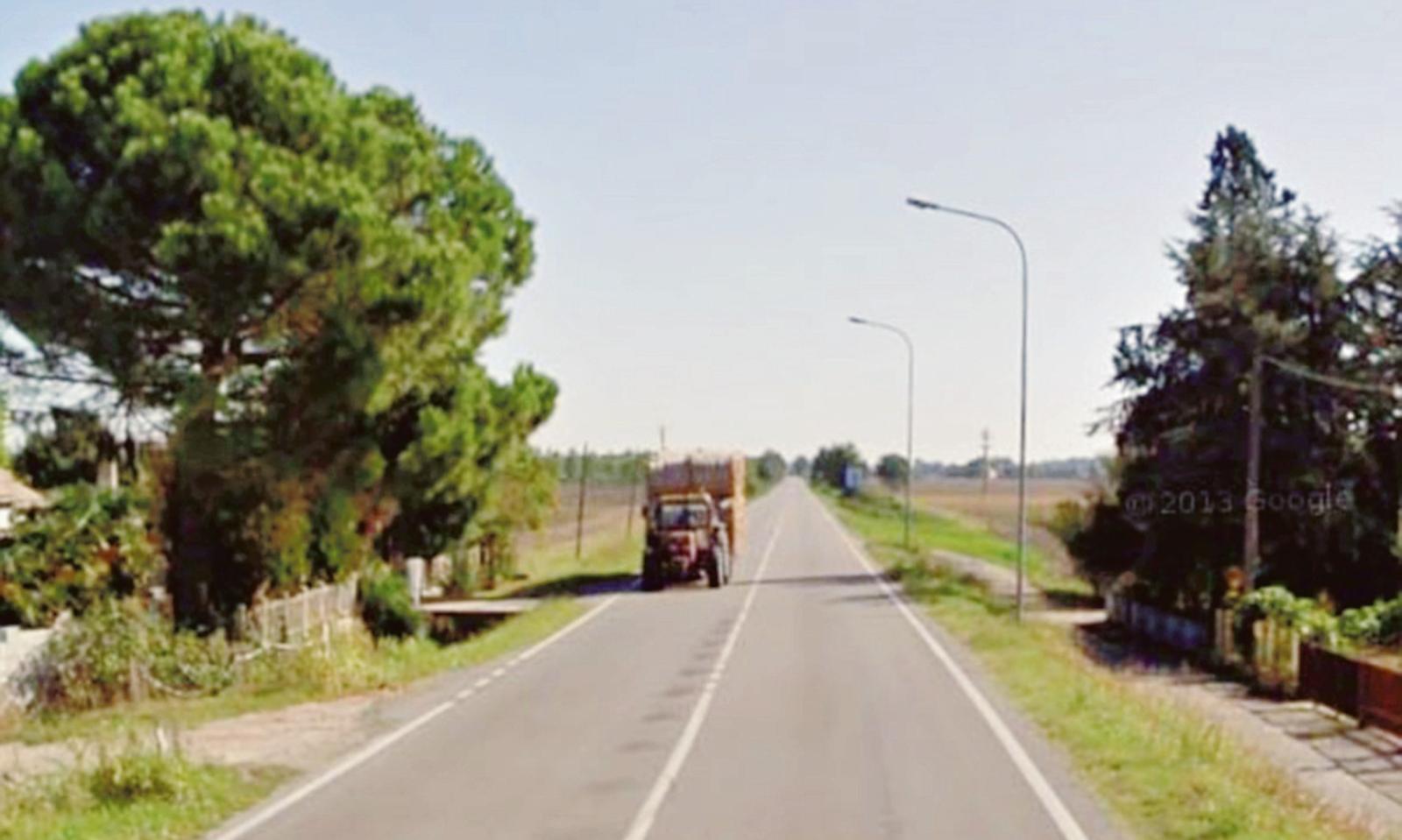 Limite dei 50 chilometri orari tra le due provinciali a Cona