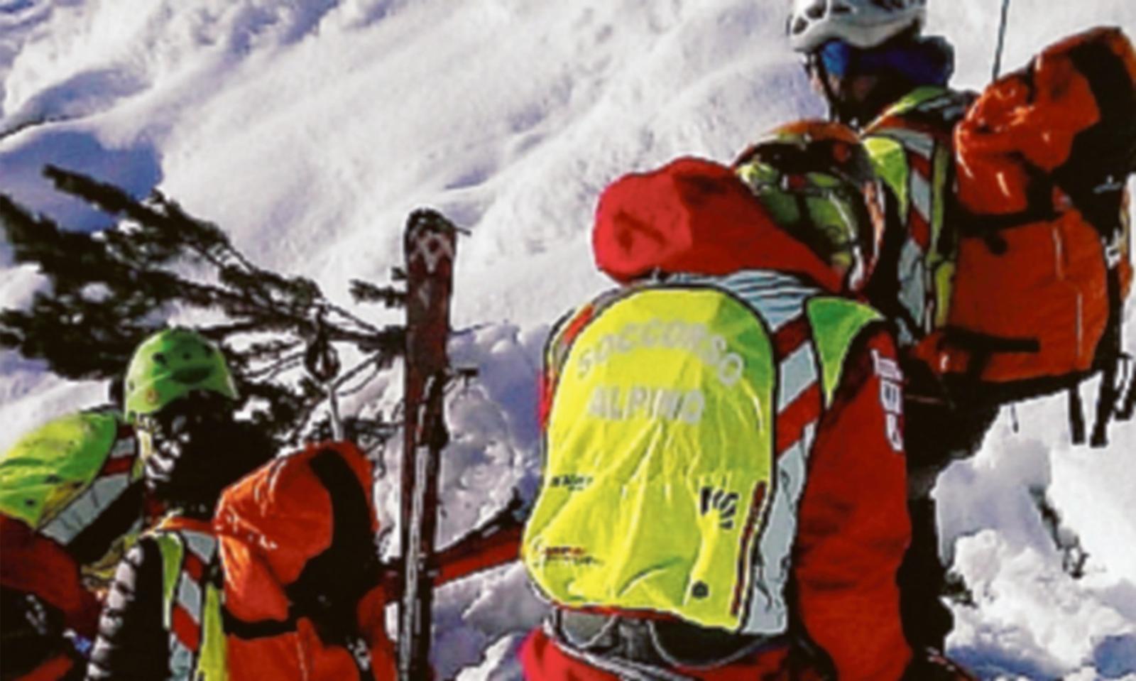 Coppia di chioggiotti salvata dal Soccorso alpino