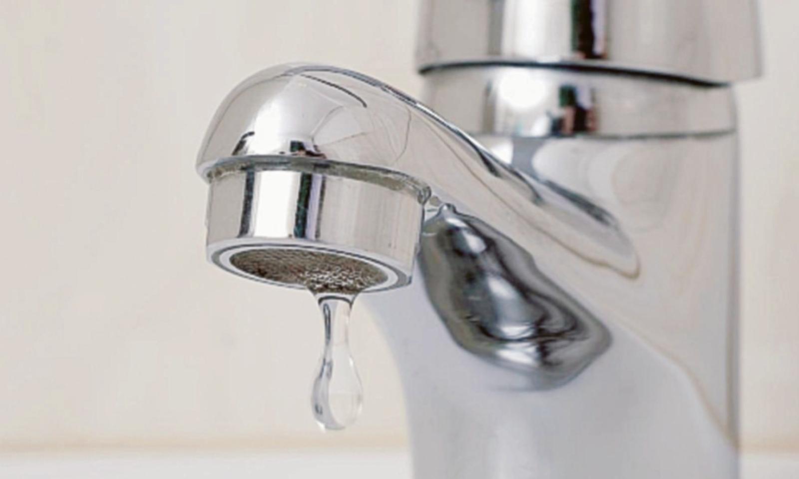 Intervento alla rete idrica: stop all&rsquo;acqua 