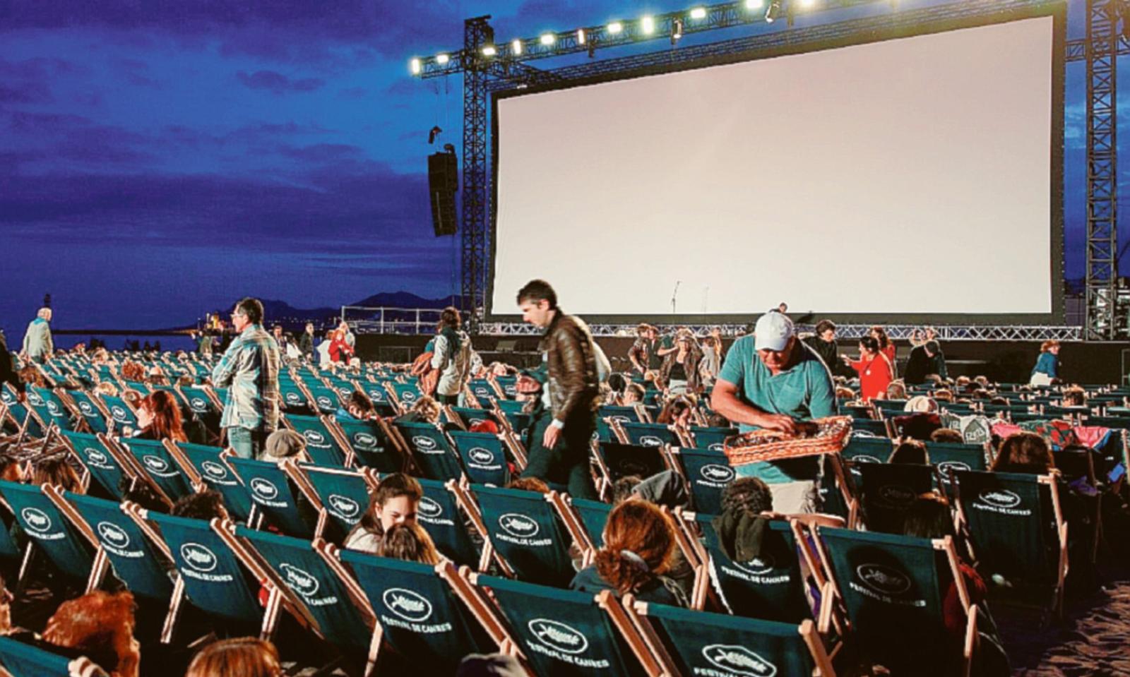 Il grande cinema &egrave; in spiaggia