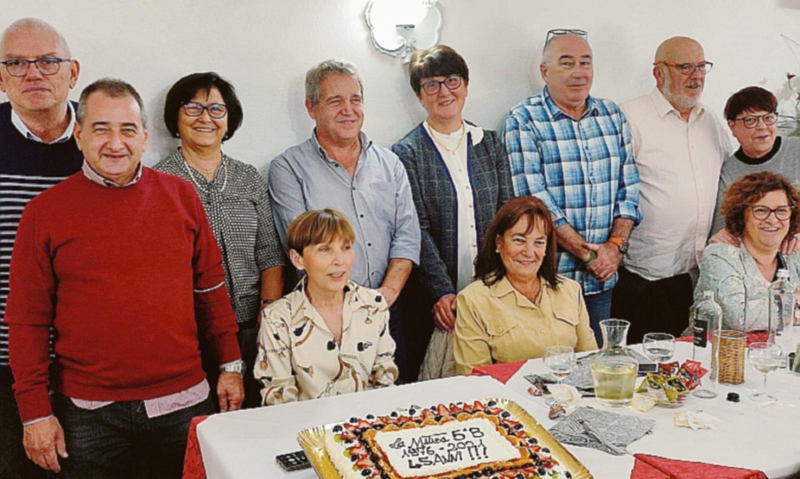 Una rimpatriata a 45 anni dal diploma