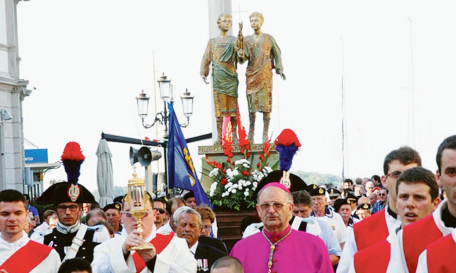 La citt&agrave; in festa per i Santi patroni