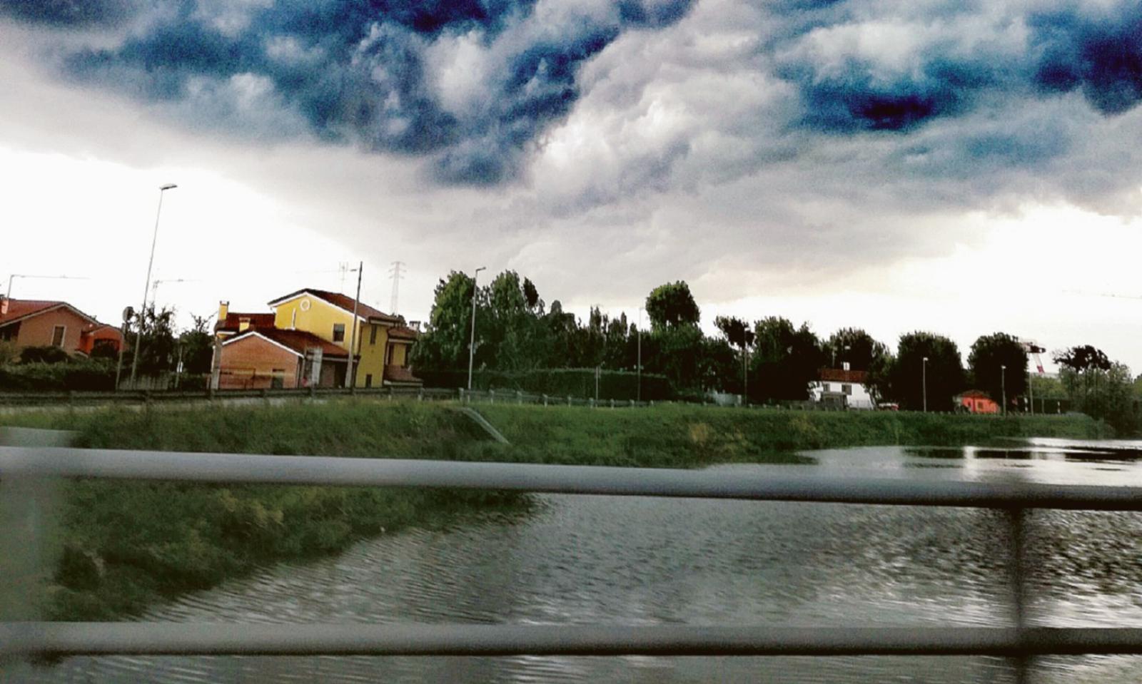 Pioggia, onda eccezionale in citt&agrave; Cavarzere