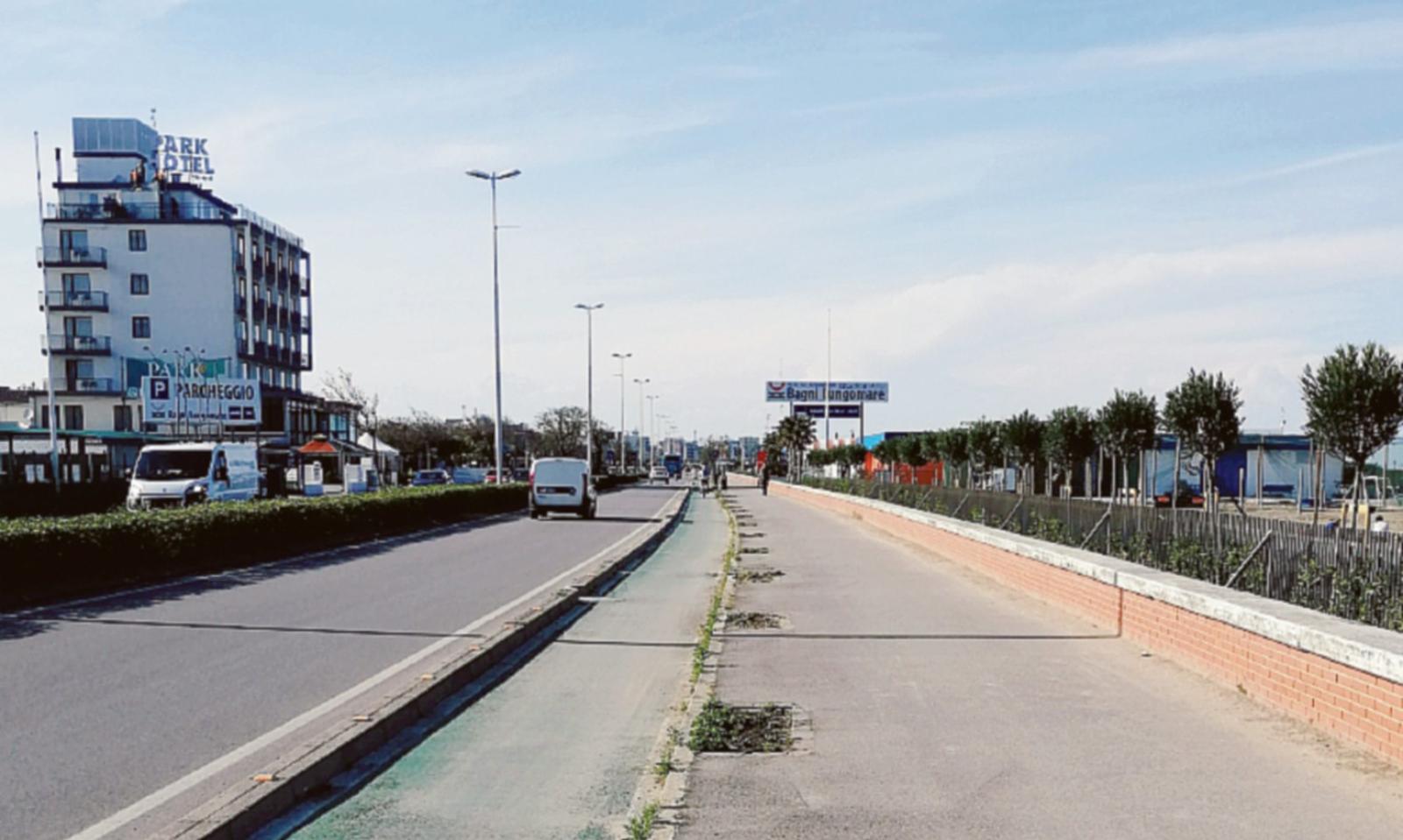 Interventi stradali sul Lungomare