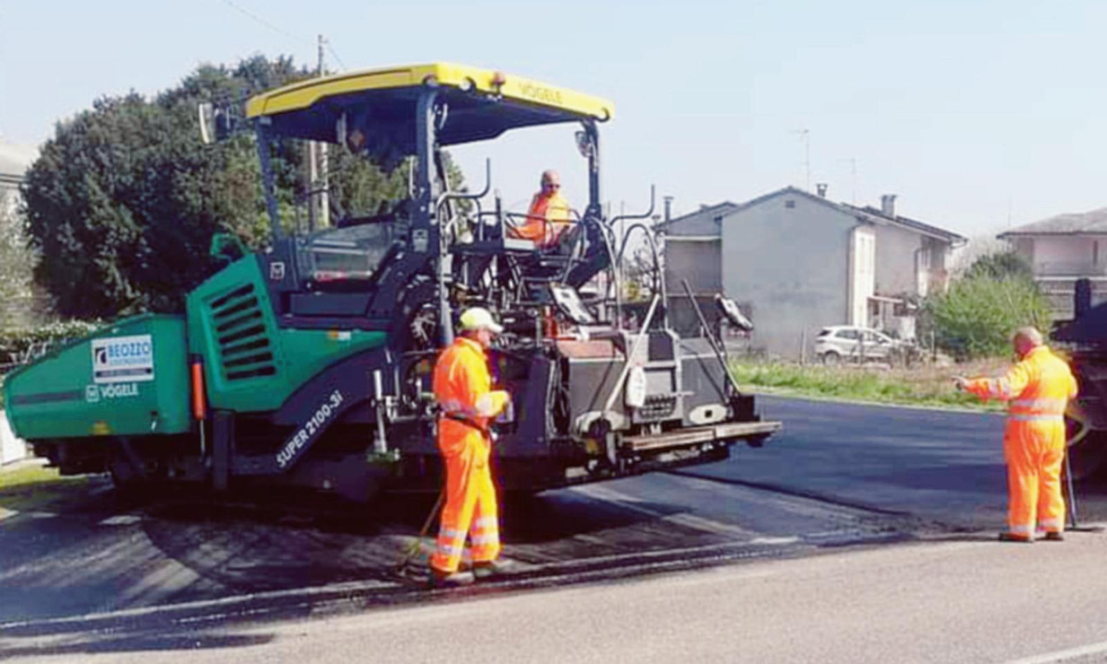 Al via le asfaltature locali