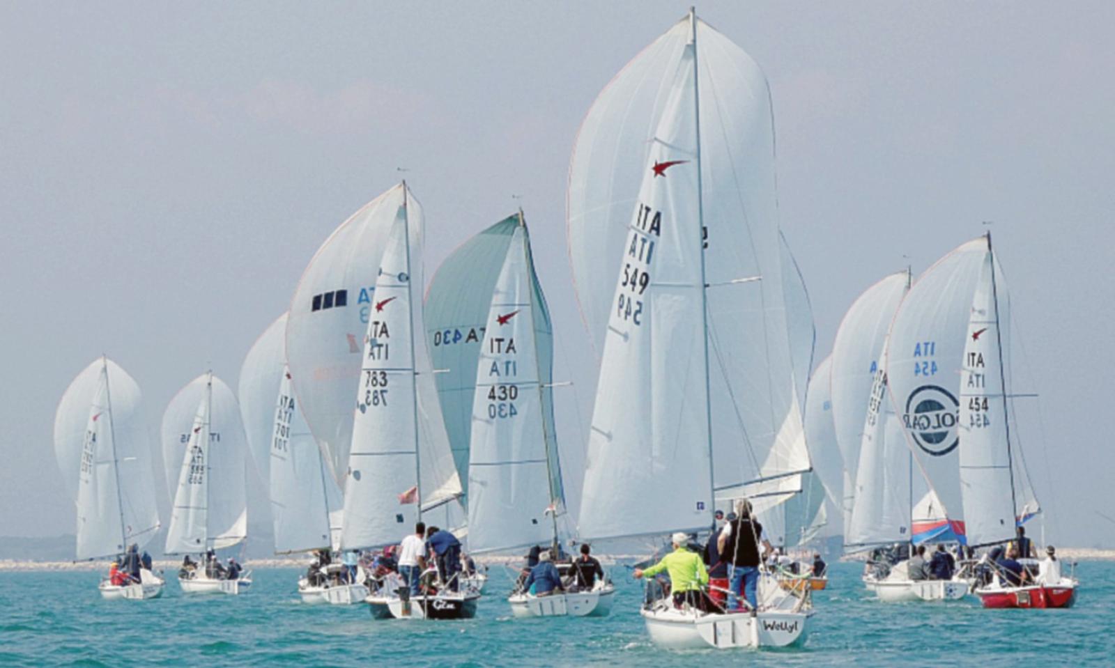 Grande successo per la Chioggiolana, il primo trofeo Velico Citt&agrave; di Chioggia