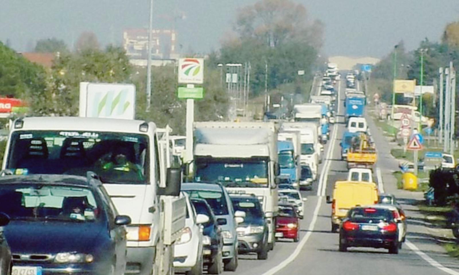 In Romea ostaggi del traffico
