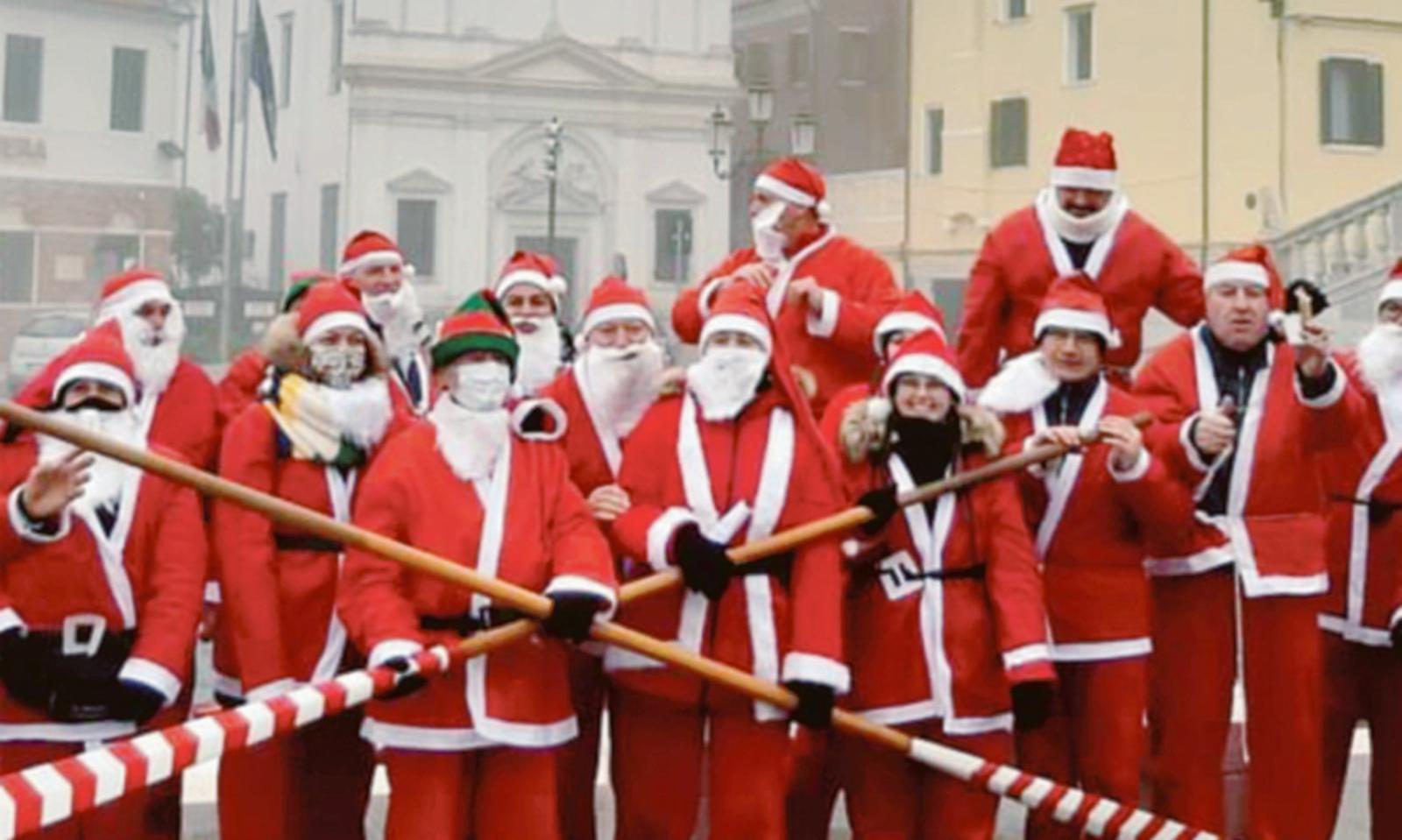 L&rsquo;8 dicembre &egrave; Babbo Running a Chioggia