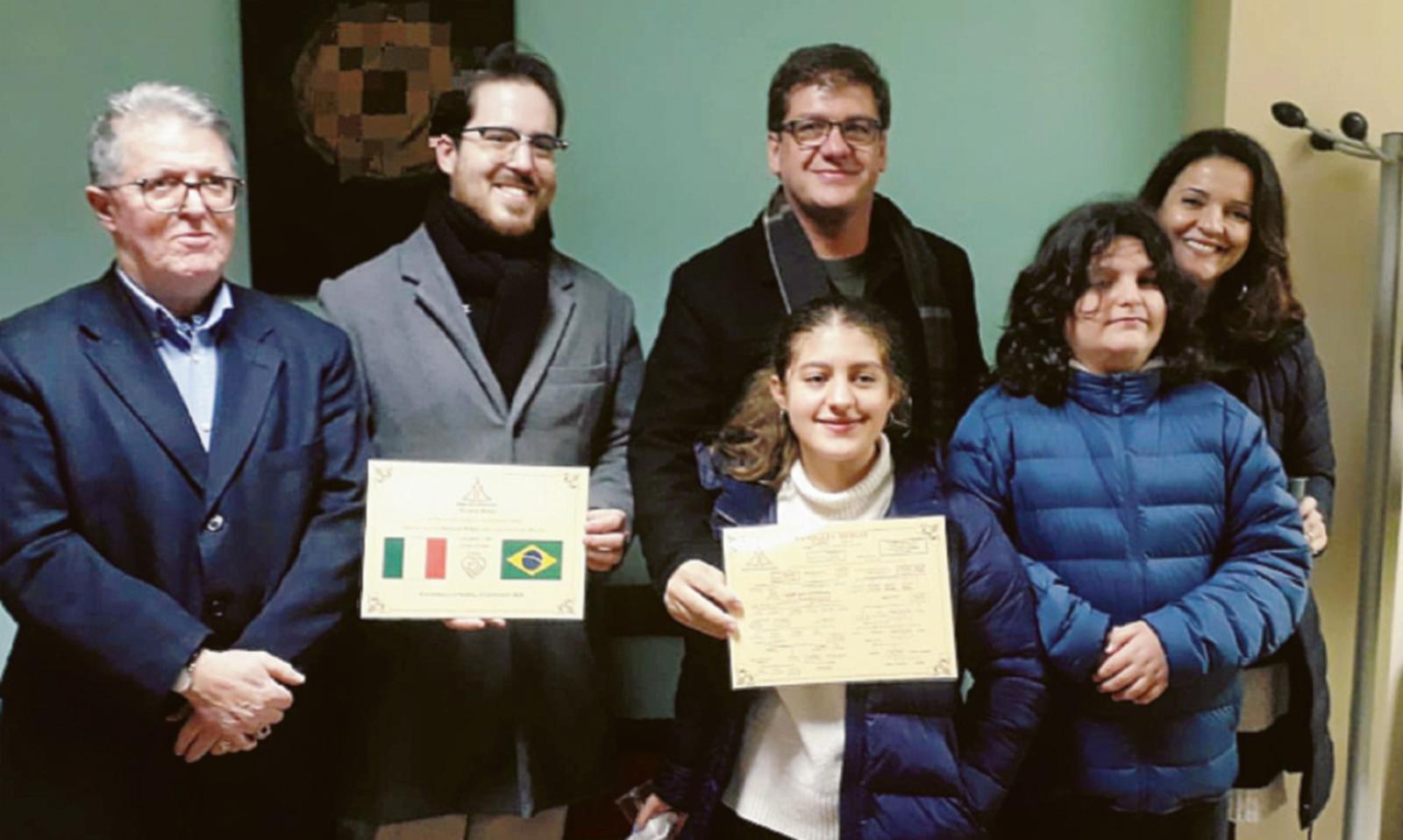 Dal Brasile per cercare le sue origini