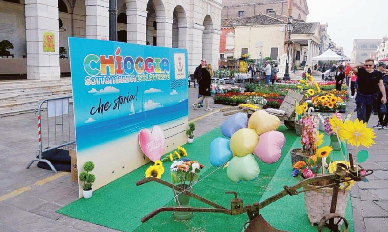 Tripudio di colori a Chioggia in fiore