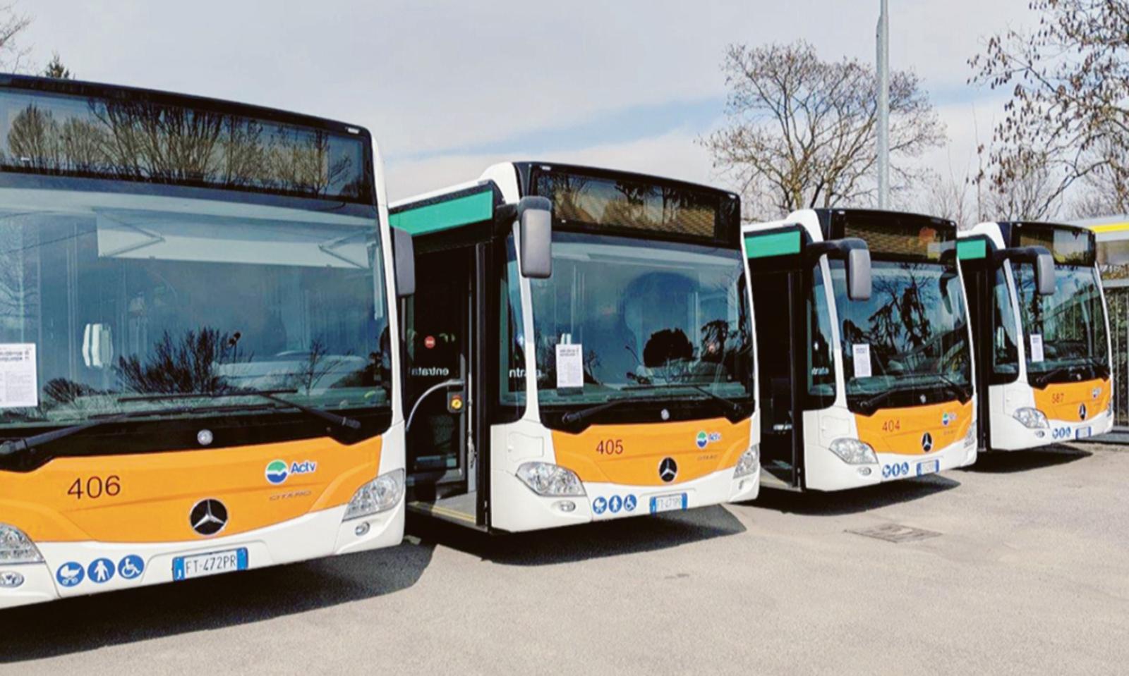 Tutti gli autobus a rischio stop