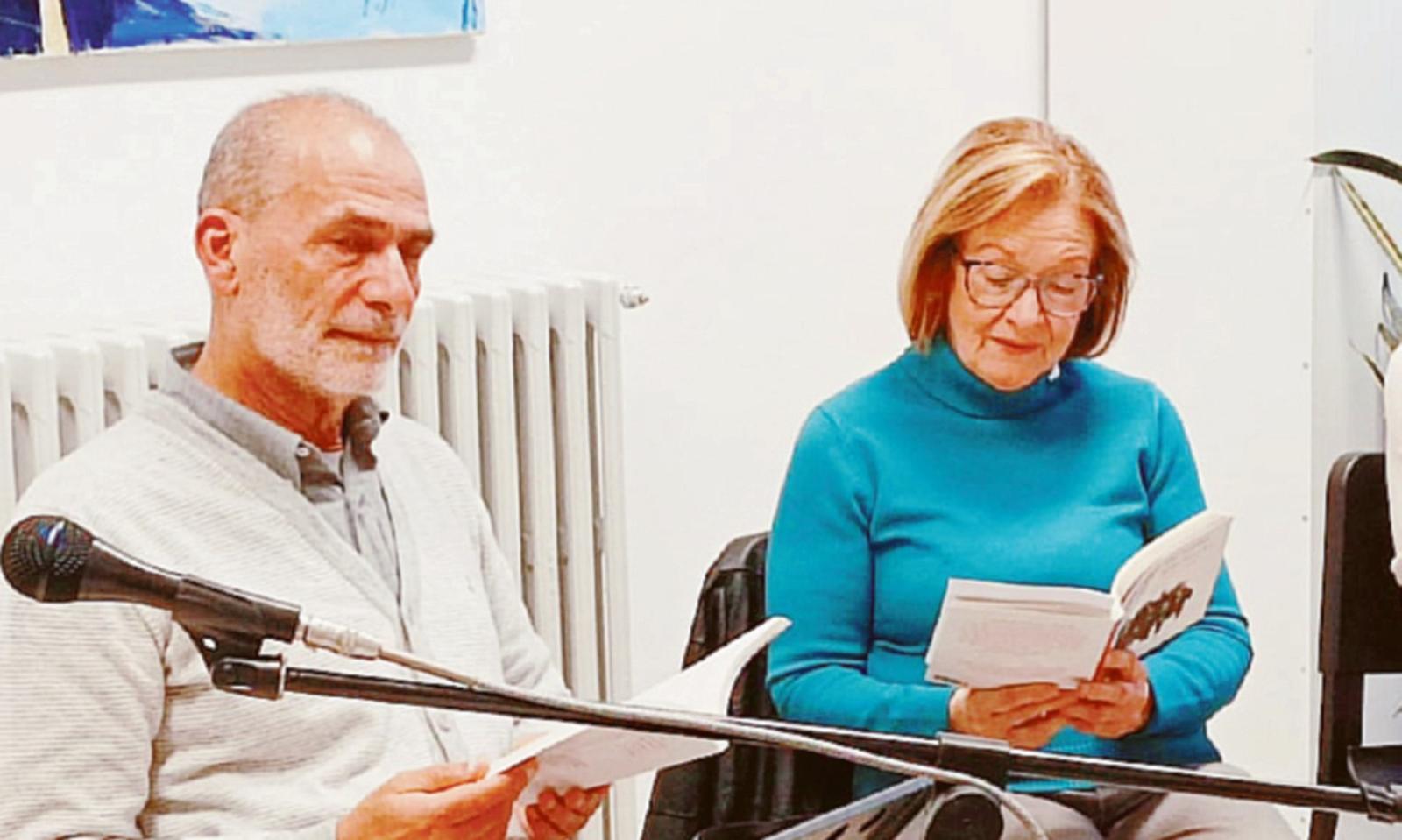 Successo per il reading sonoro con De Santis