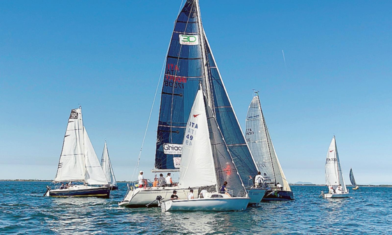 La Laguna Sud si &egrave; riempita di vele per il &ldquo;Rally&rdquo; 