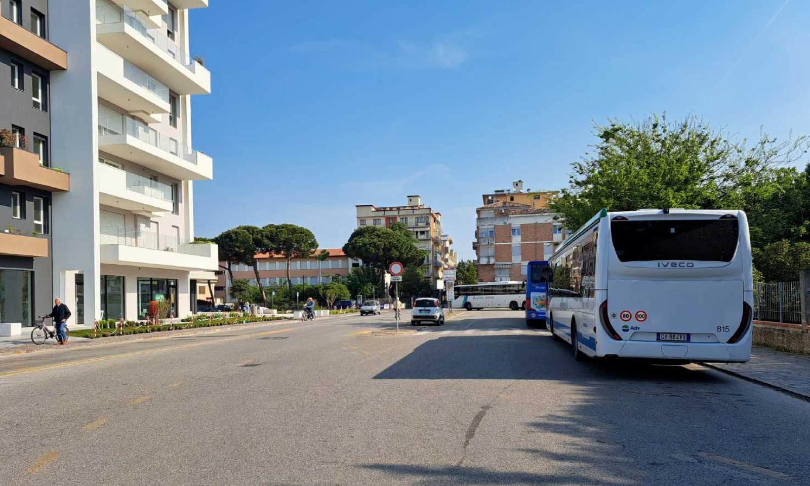 Via ai lavori in piazzale Europa