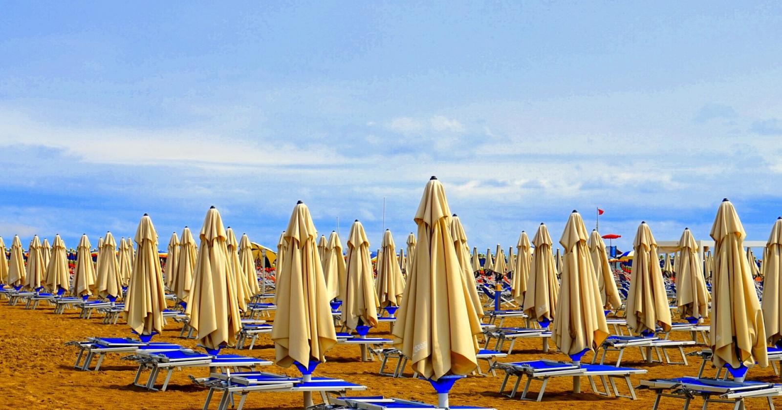 Imbrelloni in spiaggia