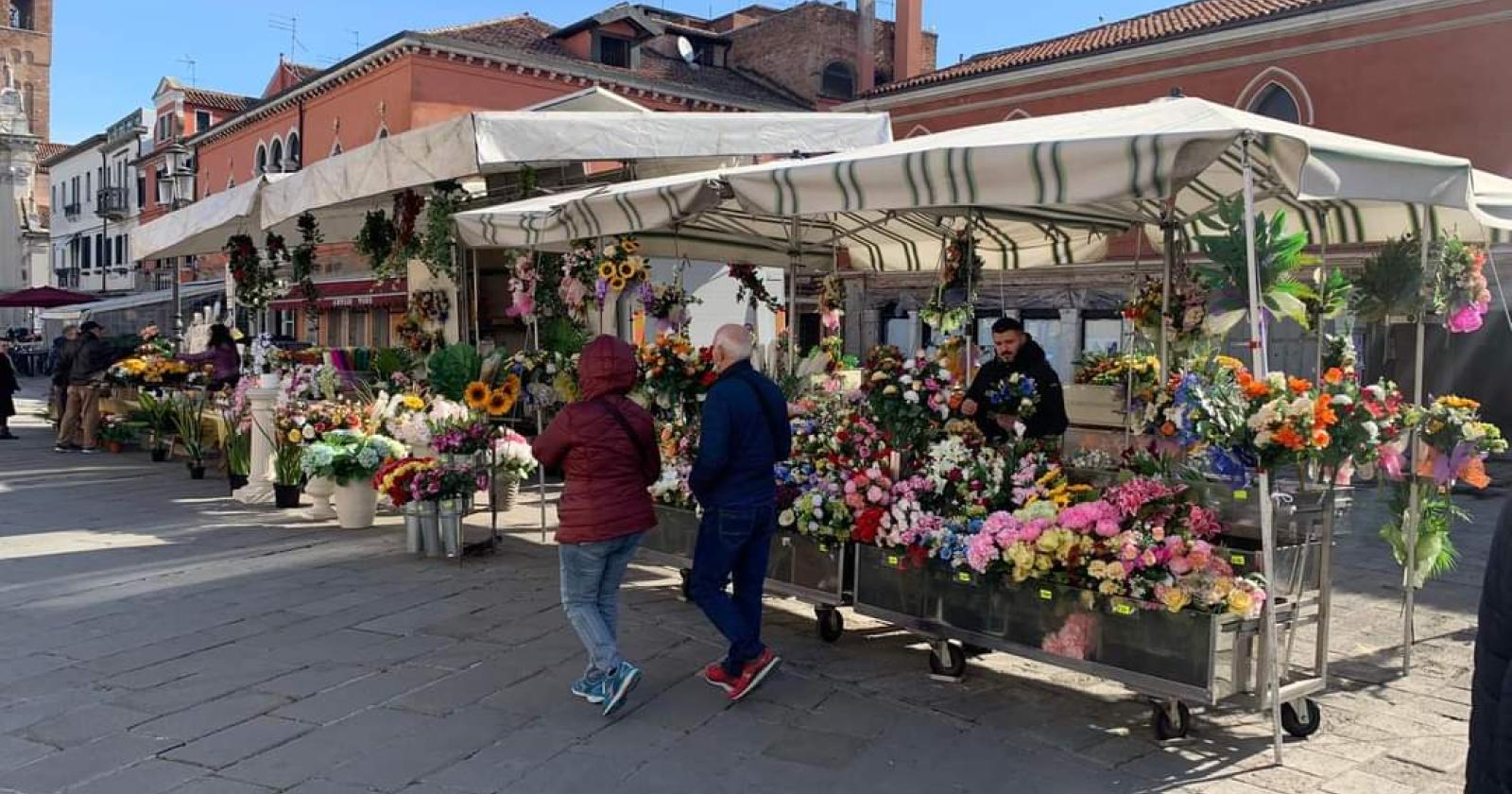 Il centro fiorisce di primavera