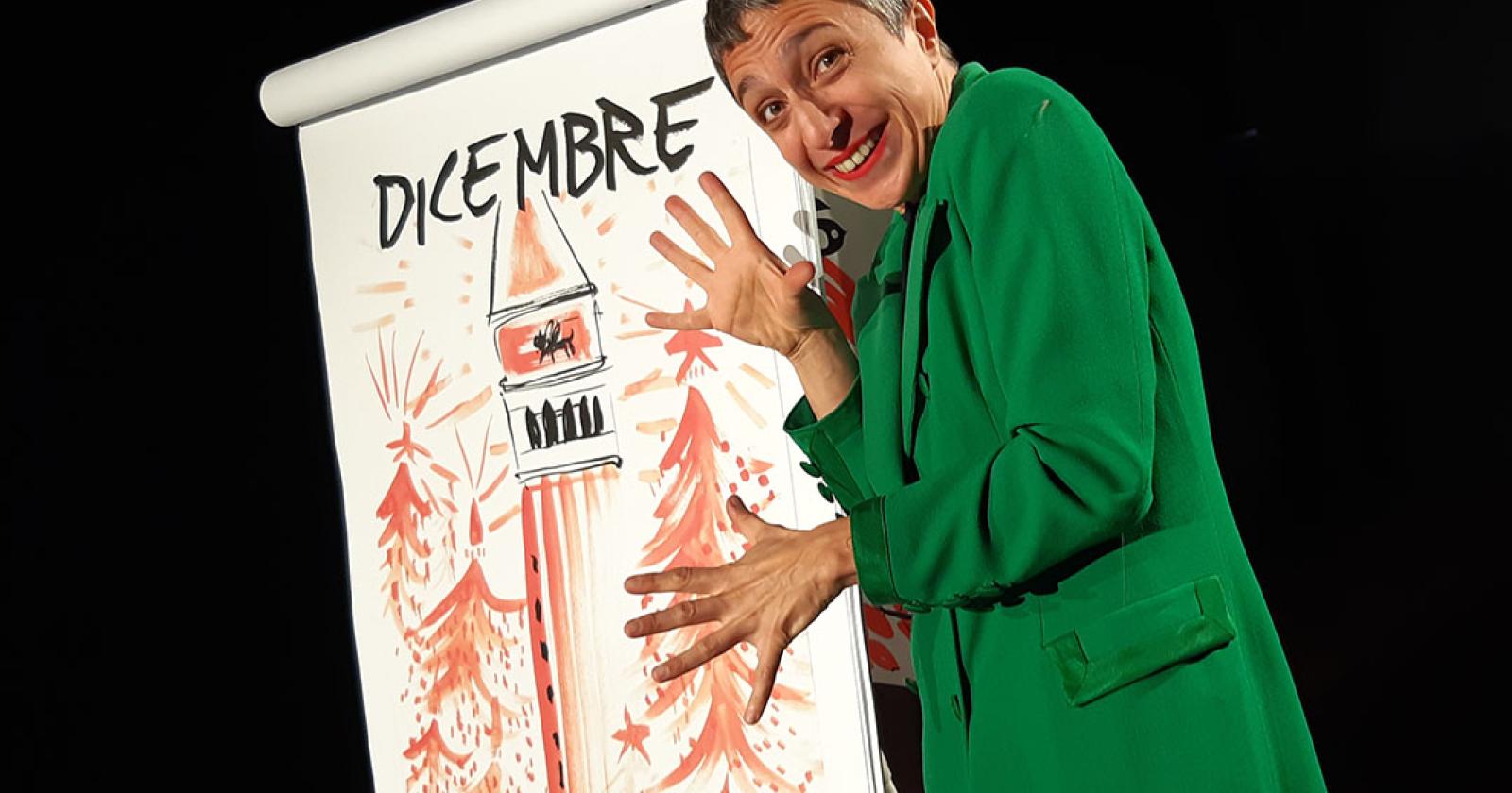 Le 4 stagioni raccontate da un mimo