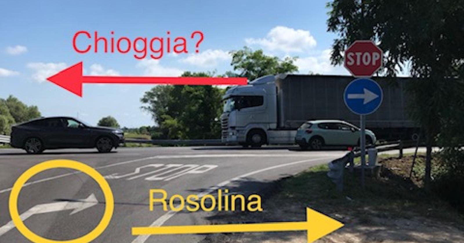 Non c'è pace per gli abitanti di via Adige, quel maledetto incrocio sulla Romea è ancora senza soluzione