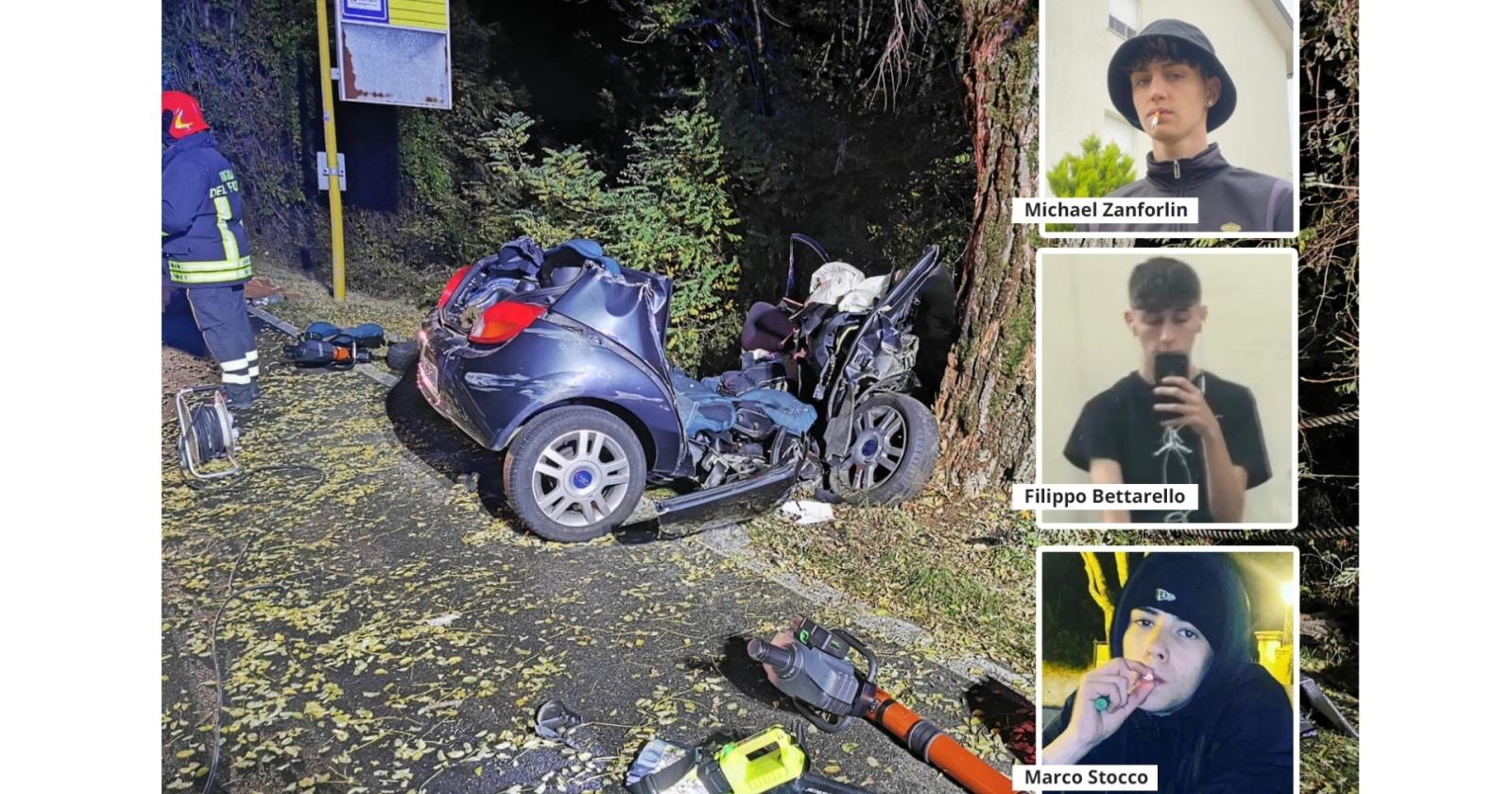 Tre ragazzini strappati alla vita dallo schianto: il Polesine &egrave; sotto choc