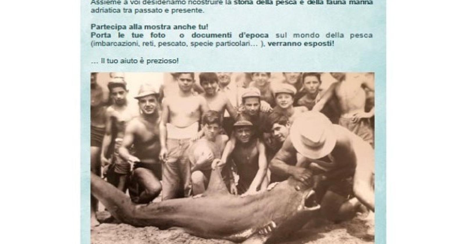 La storia della pesca, una raccolta foto per un mostra