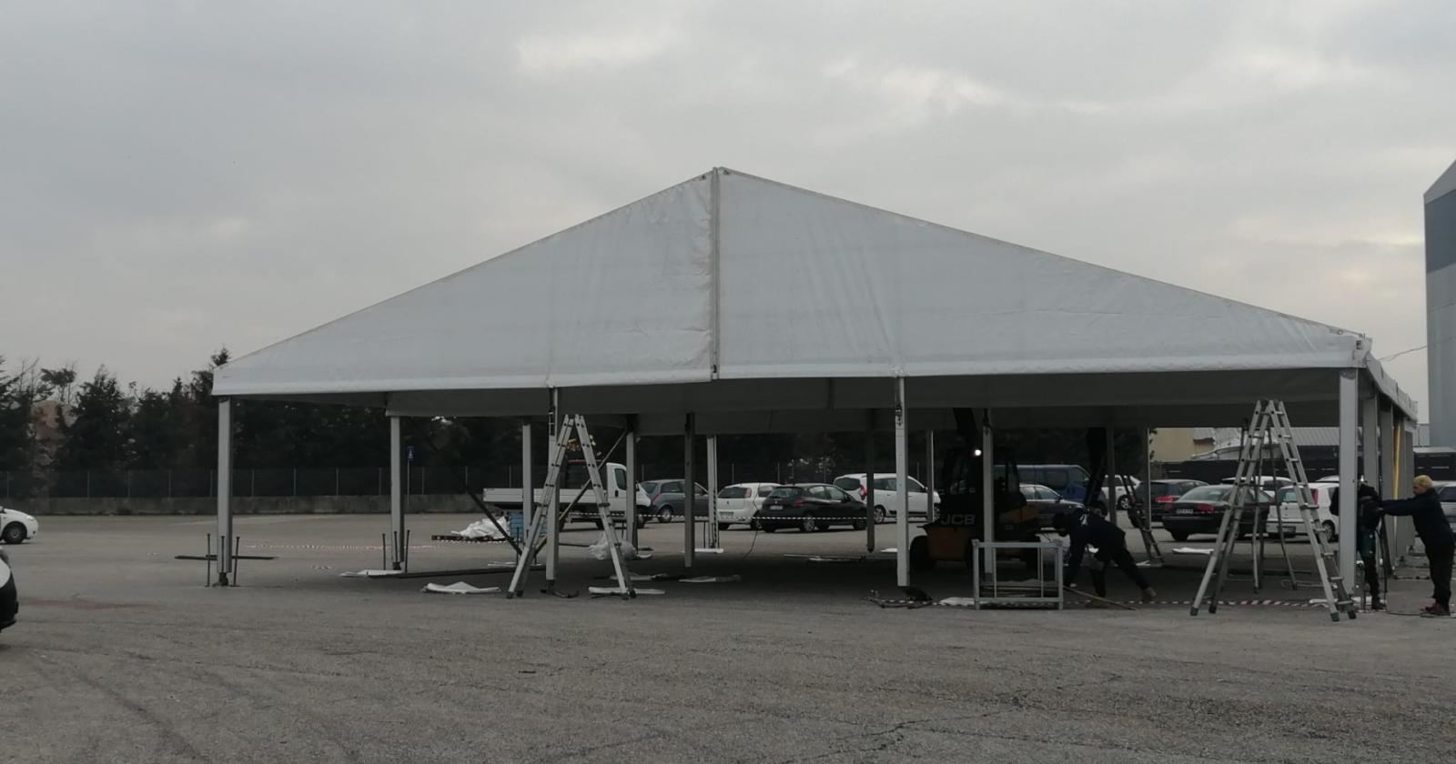 Domani primo giorno d'attività al nuovo drive di Chioggia