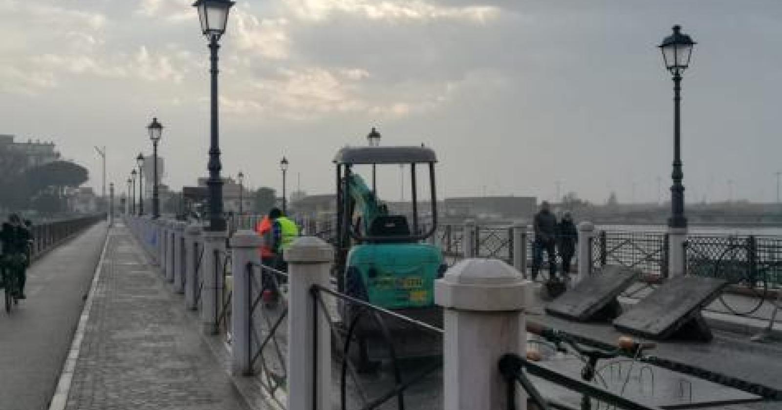 Ponte dei Padri Cavanis riapre in anticipo