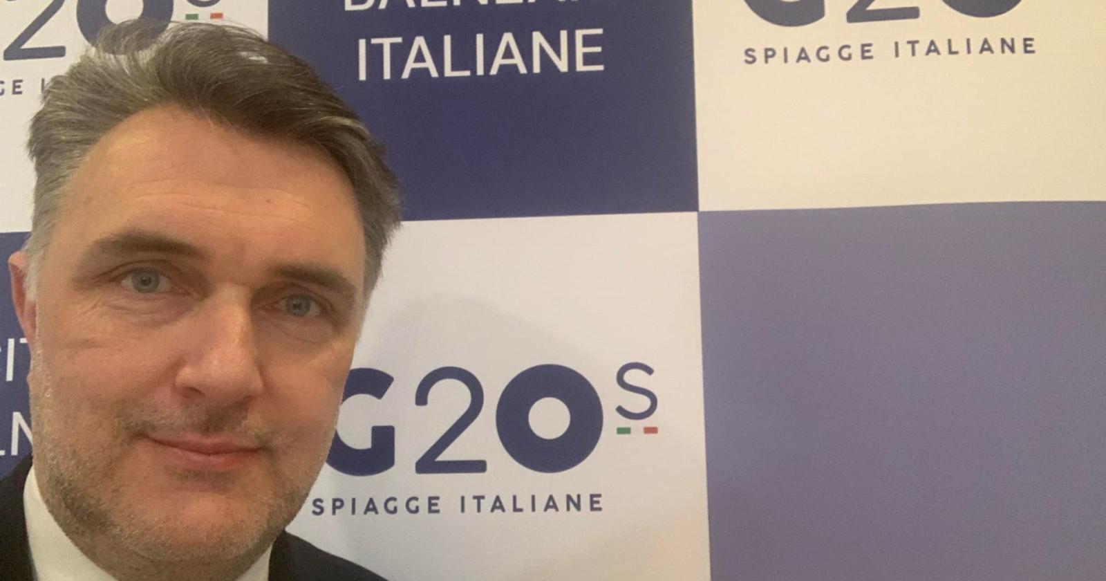 Armelao a Riccione per il G20 spiagge 