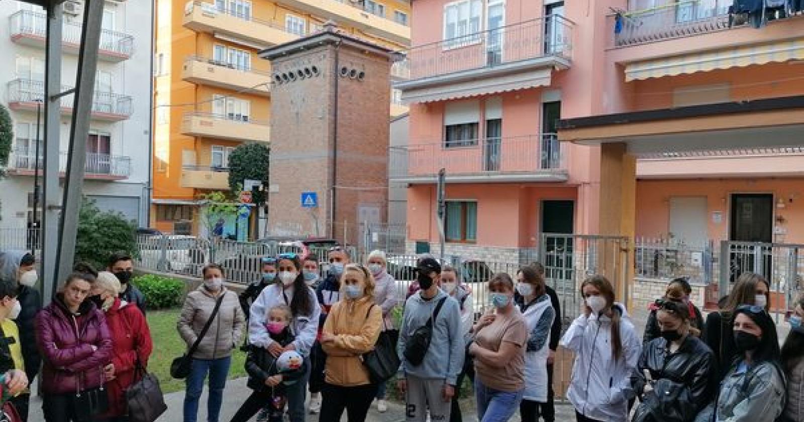 Ucraini a scuola di italiano per integrarsi